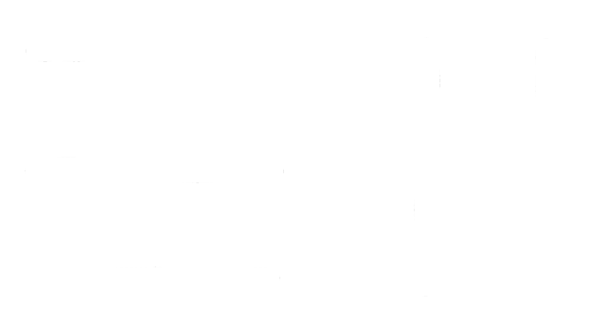 Black background with white lines forming a ladder shape on the left side and multiple vertical lines on the right side.