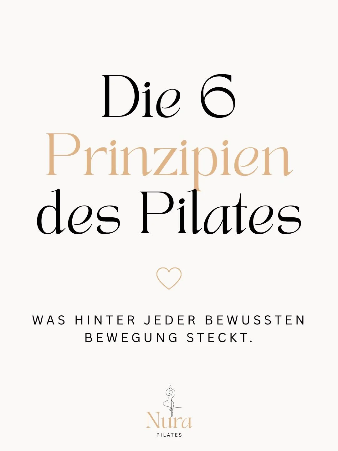 Die 6 Prinzipien des Pilates. 🤍

Pilates ist weit mehr als eine Abfolge von &Uuml;bungen.
Hinter jeder Bewegung steht ein bewusstes Zusammenspiel aus Atmung, Konzentration, Zentrierung, Kontrolle, Pr&auml;zision und Bewegungsfluss.

Diese sechs Prin