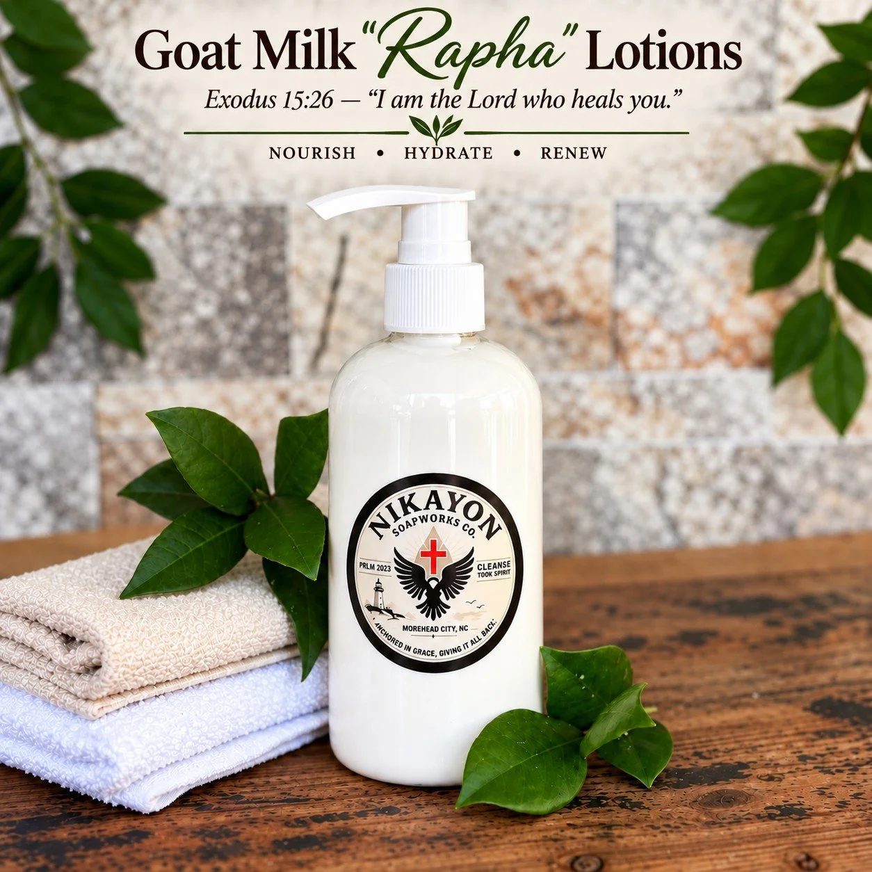 Goat Milk "Rapha" Lotions