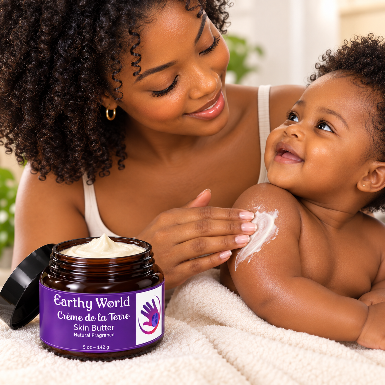 One Jar for the whole Family. Whipped exotic butter that is non greasy, non tacky, leaves the skin feeling soft and moisturized