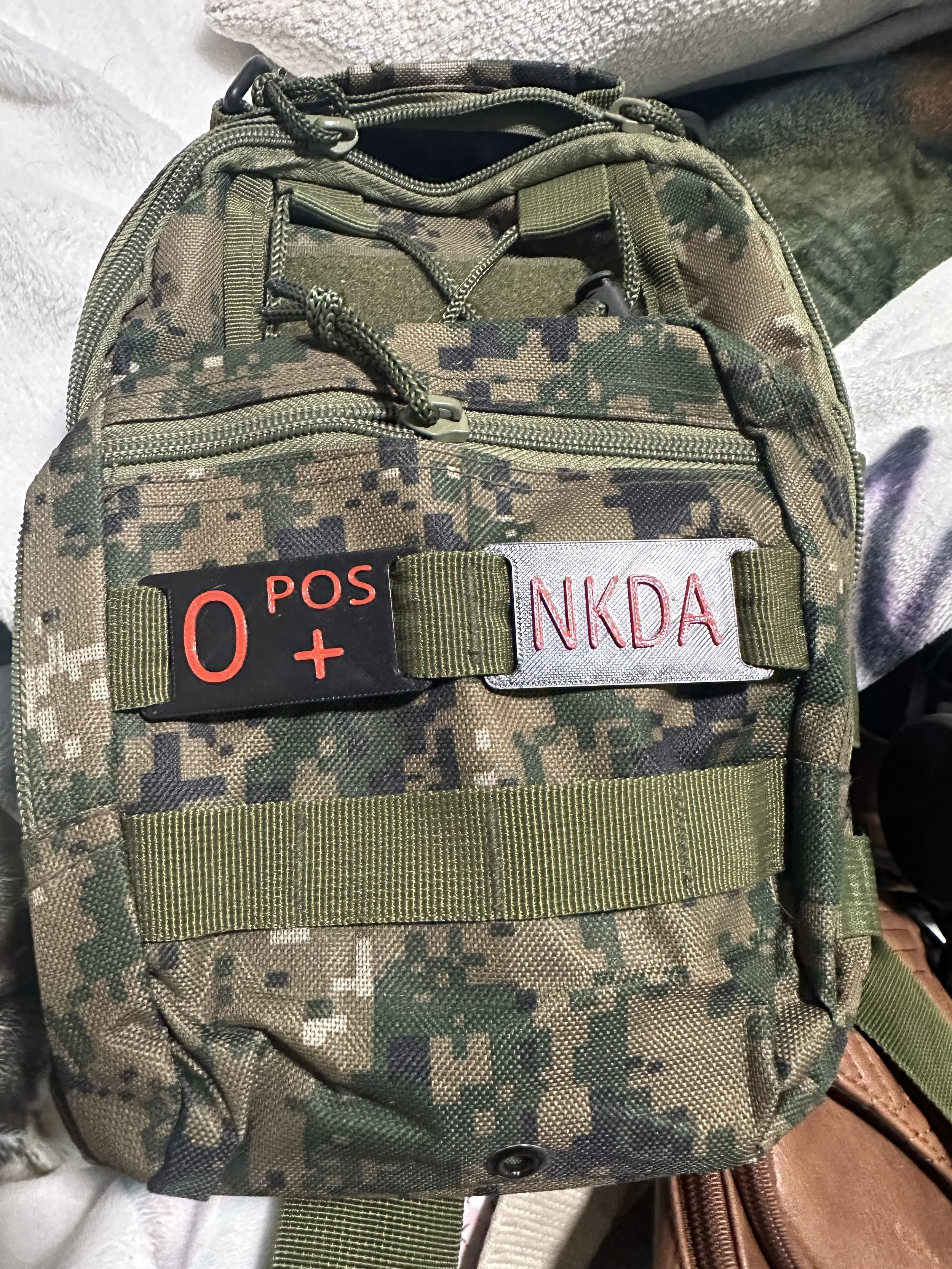 Blood Type MOLLE | Medical ID MOLLE