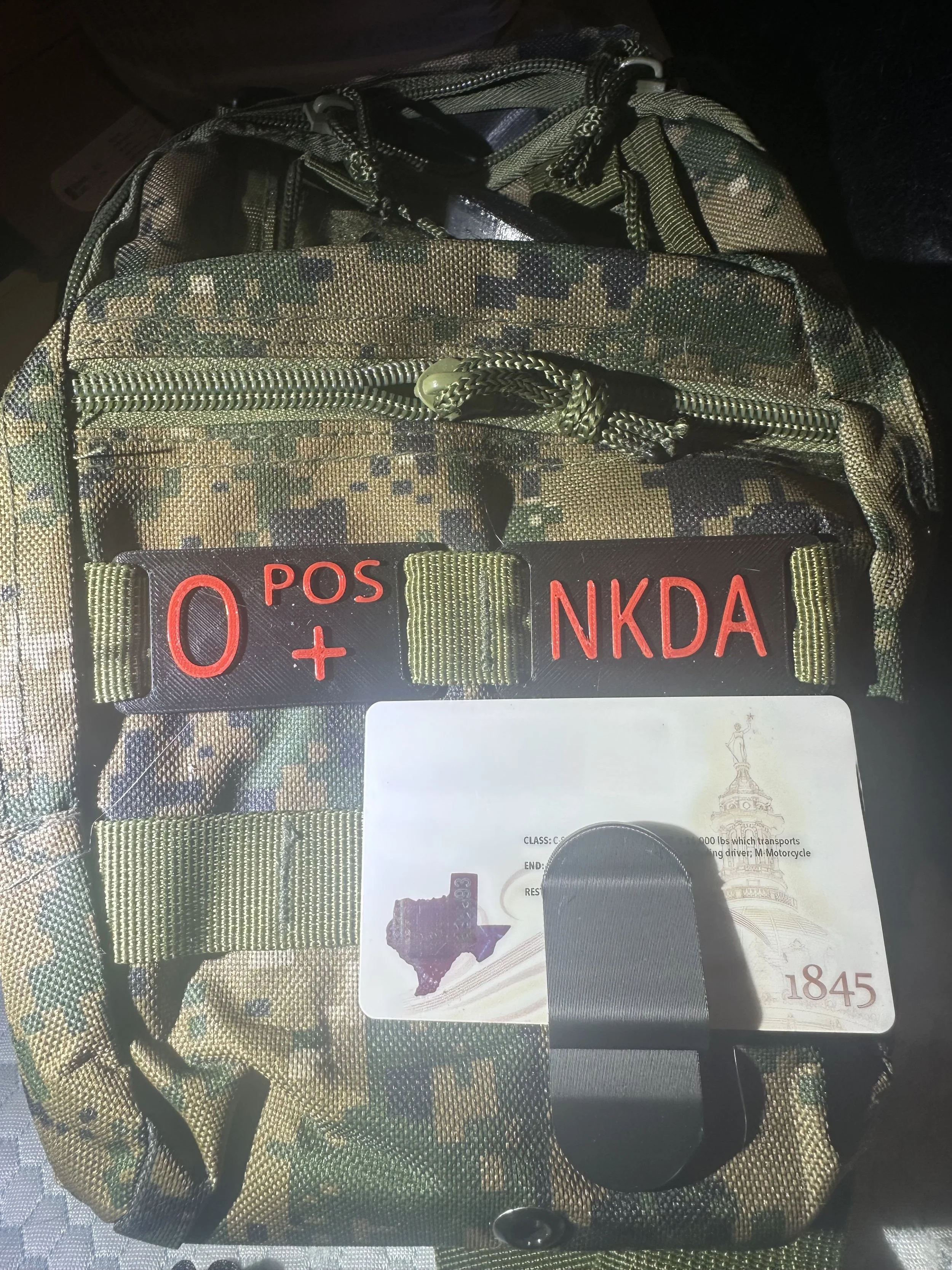 MOLLE Document Holder
