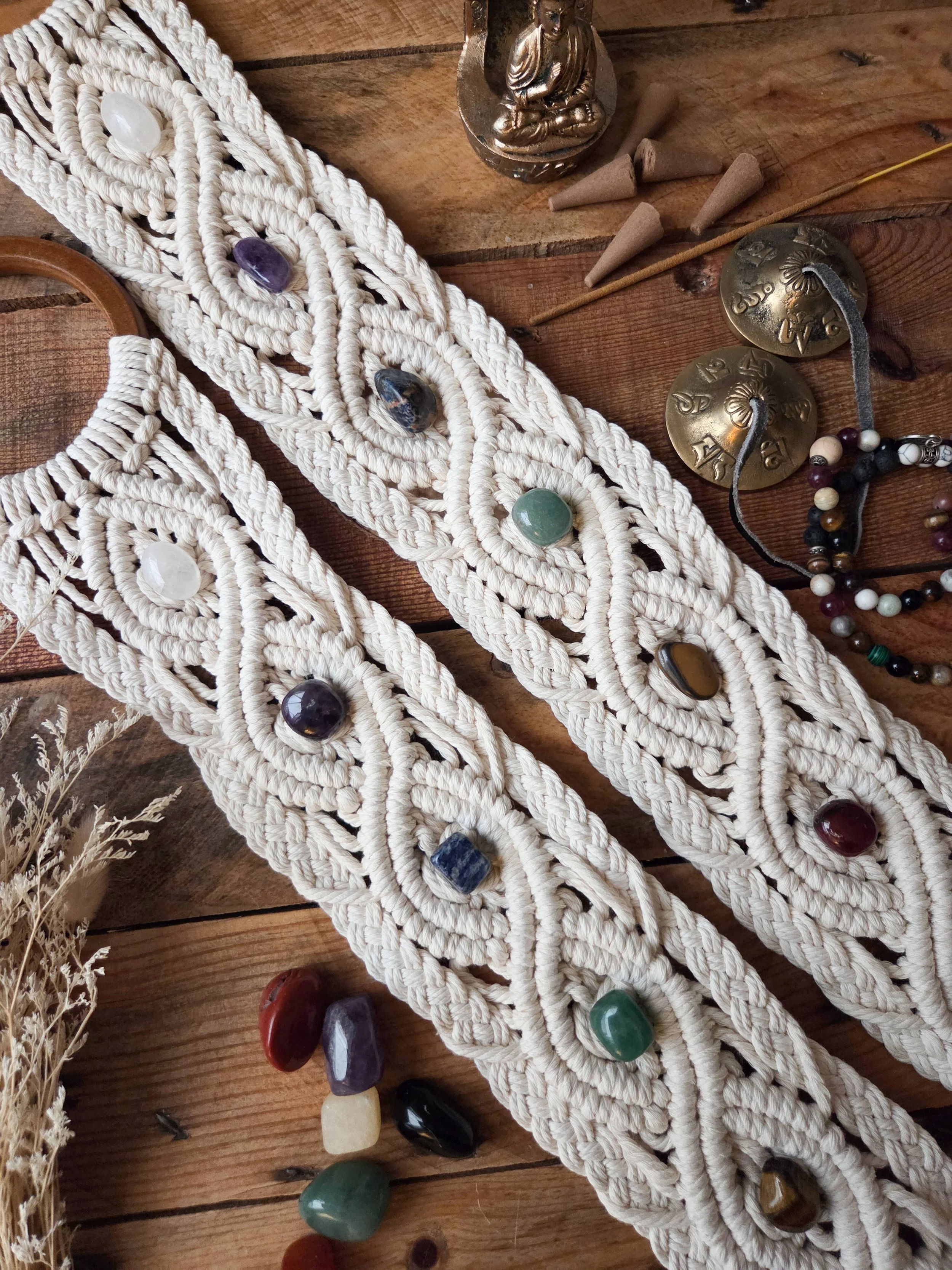 Macramé Chakra Panel