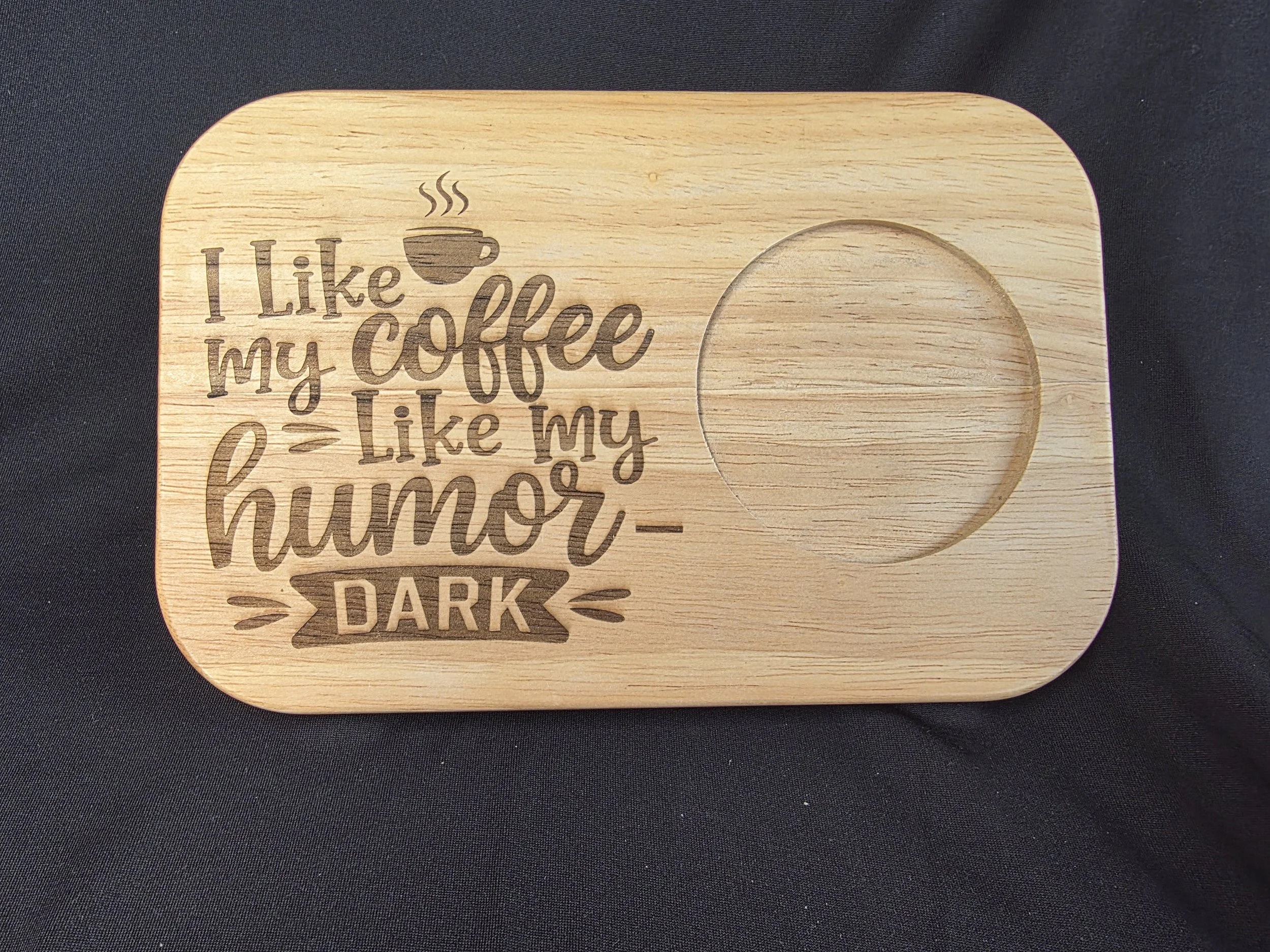 Coffee & Humour Drink and Snack Tray