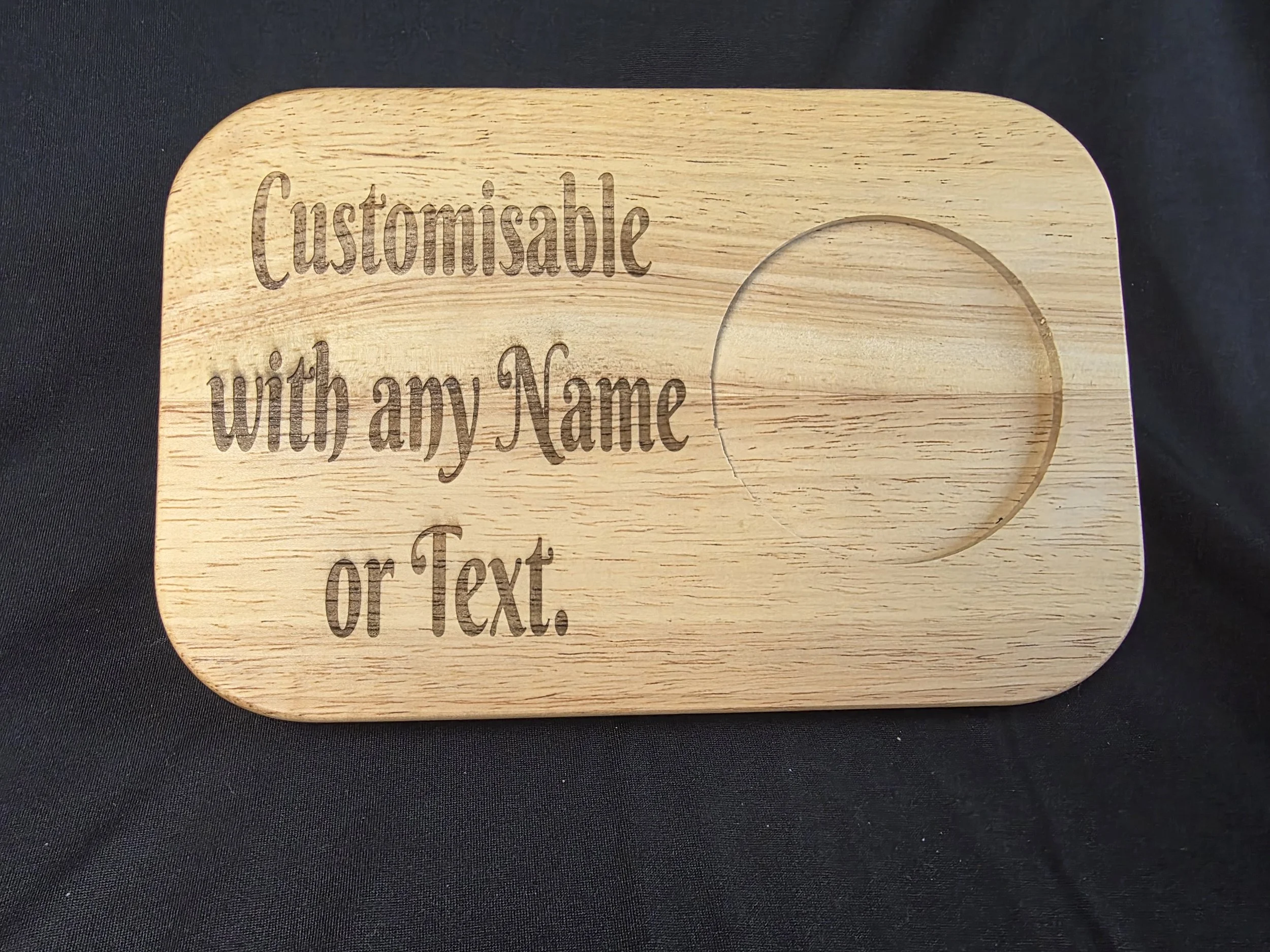Personalised Drink & Snack Tray