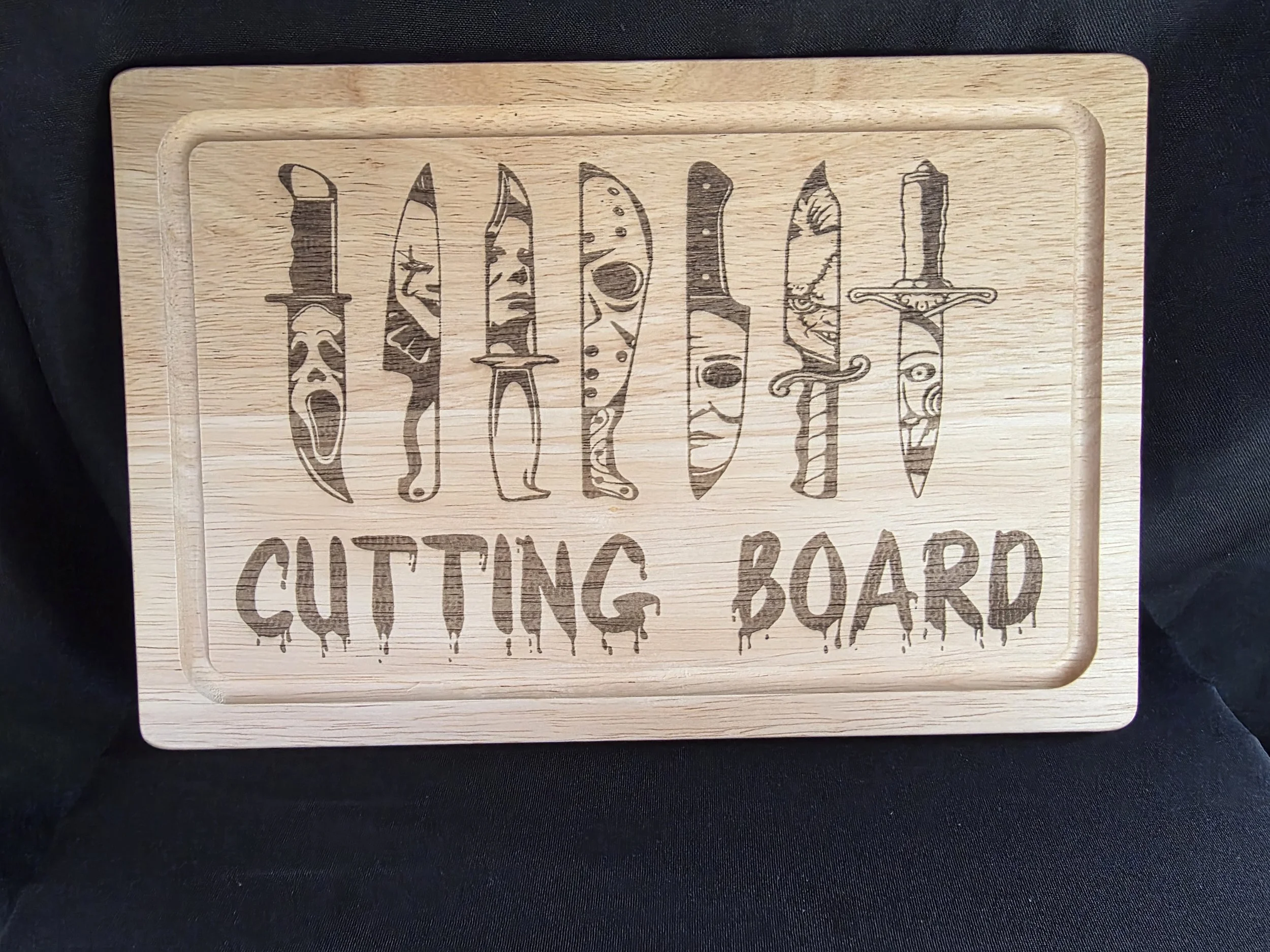 Knife Design Wooden Cutting Board