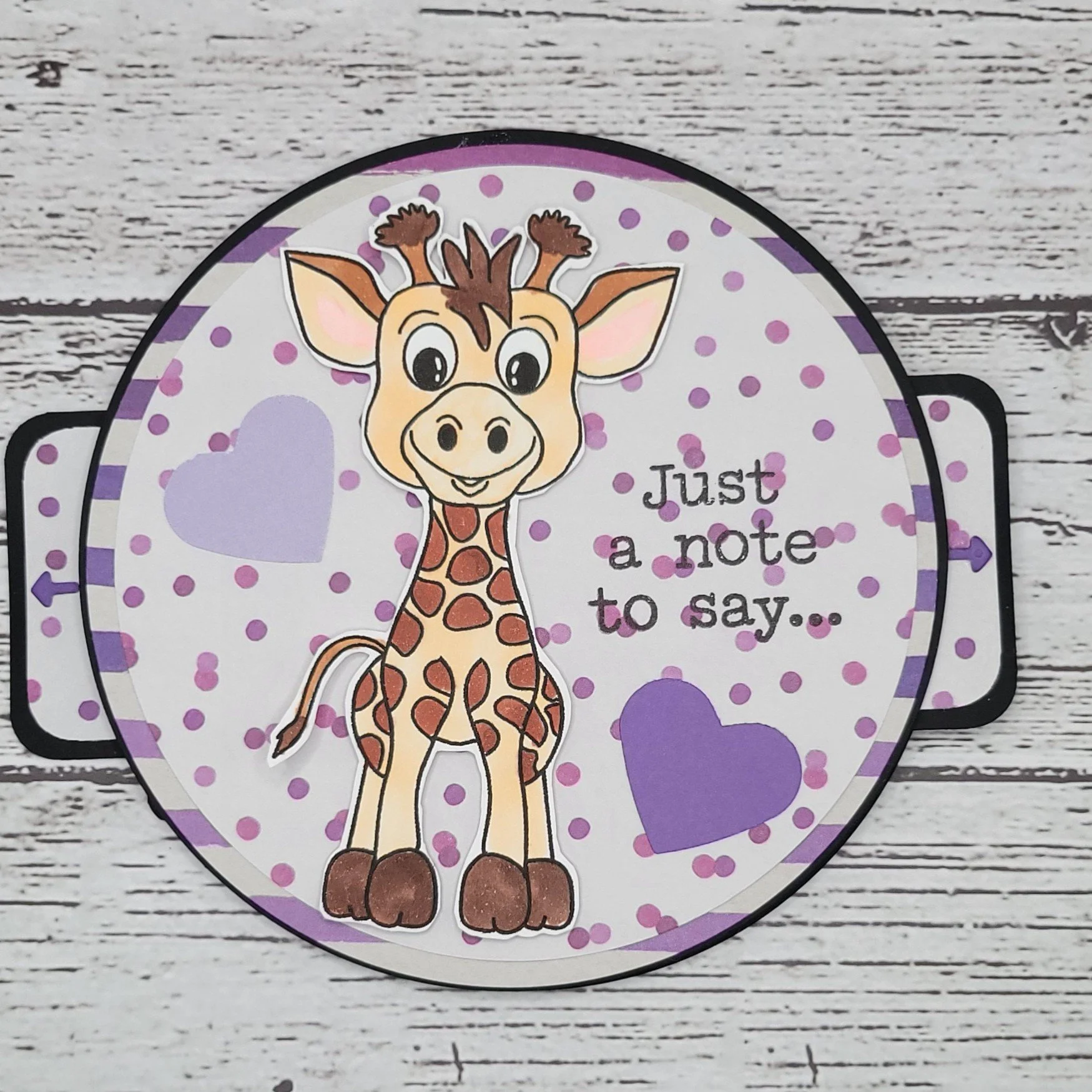 Circle Double Slider Card