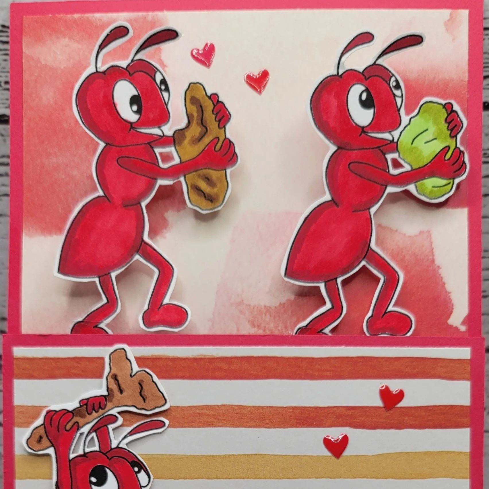 Dancing Ants Card