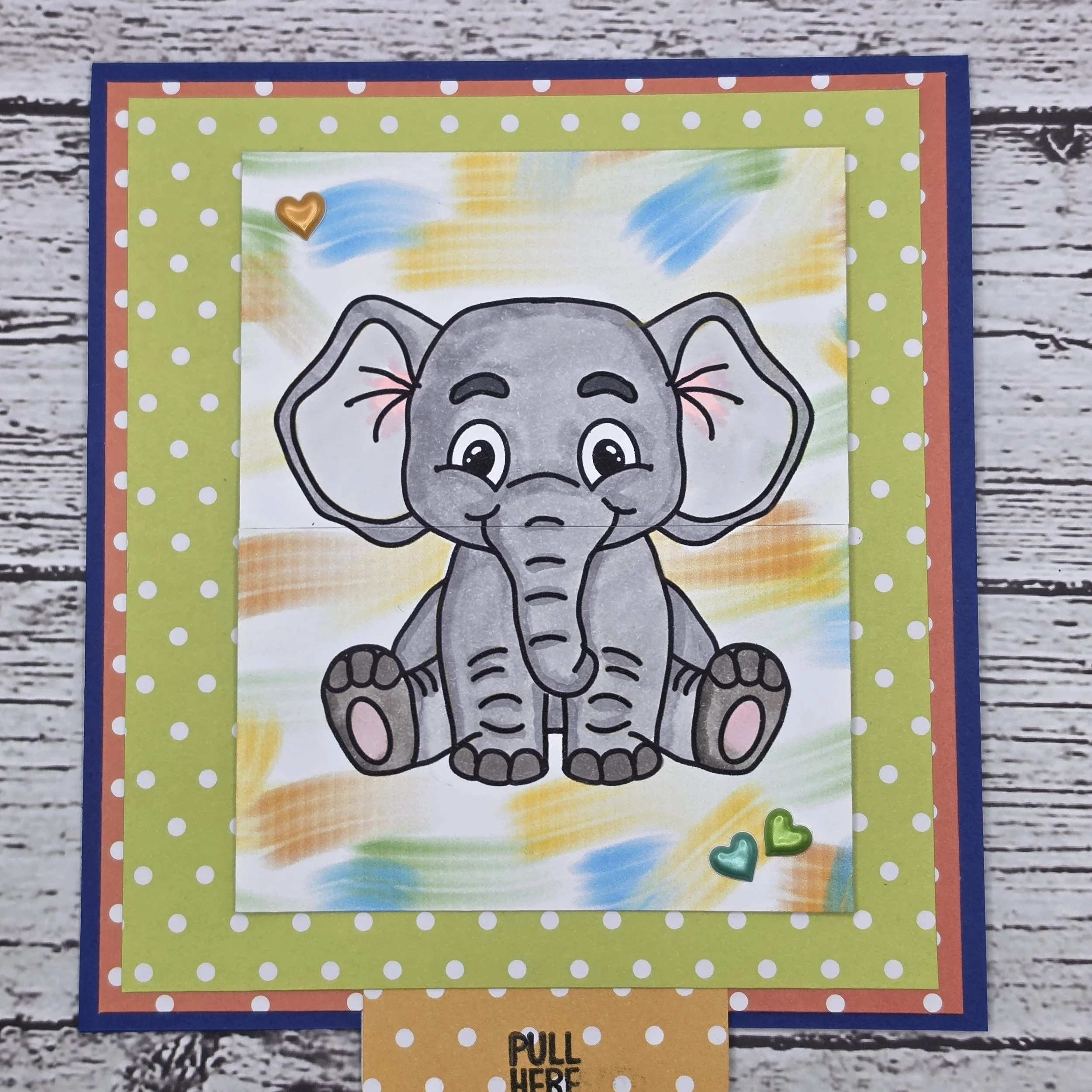 Sliding Front Panel Card   with Special effect
