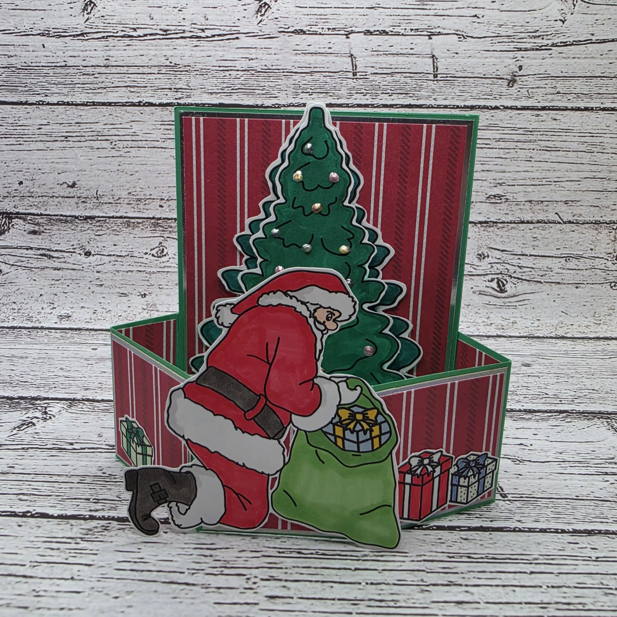 Half Hexagon Card  