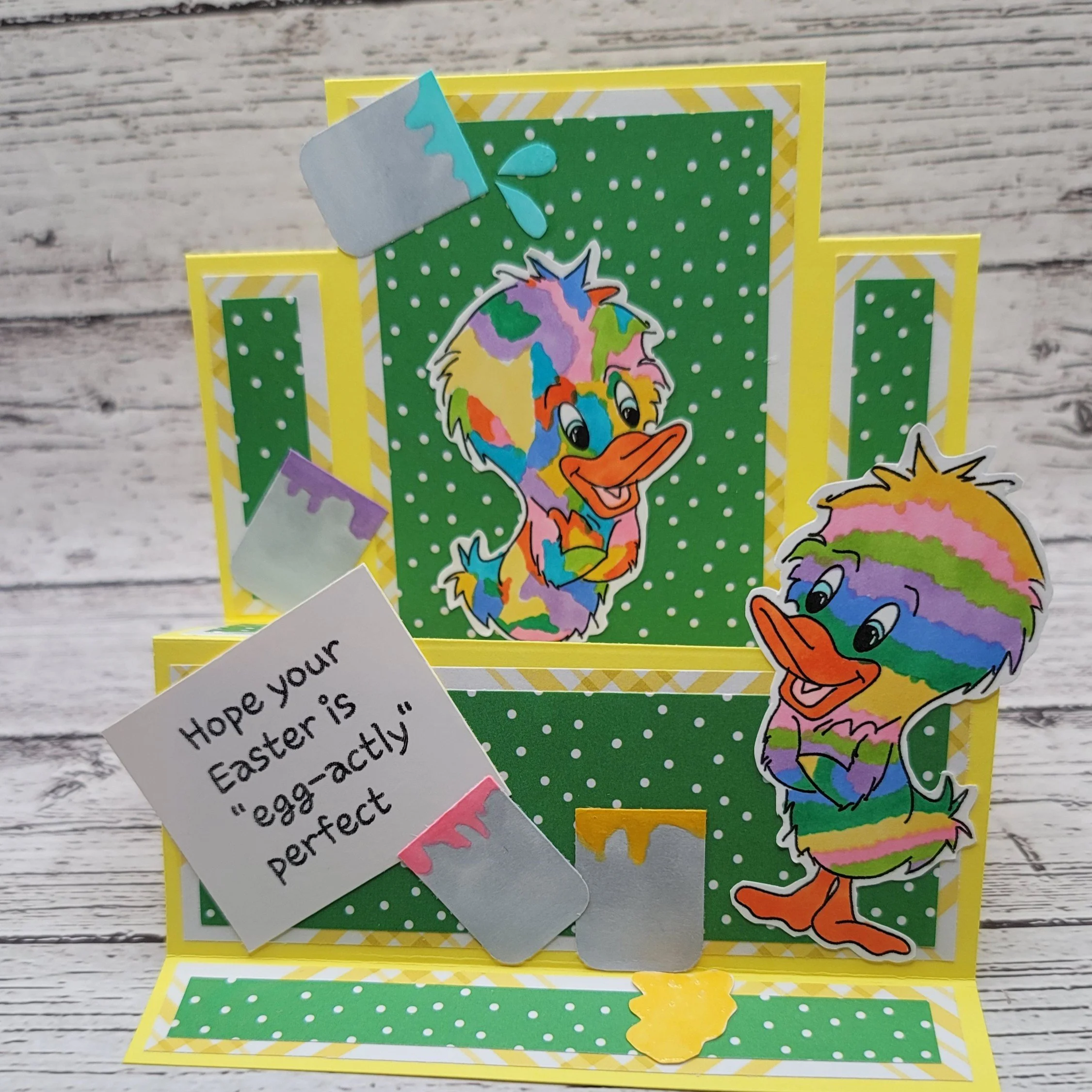 Stunning Easter Step Card