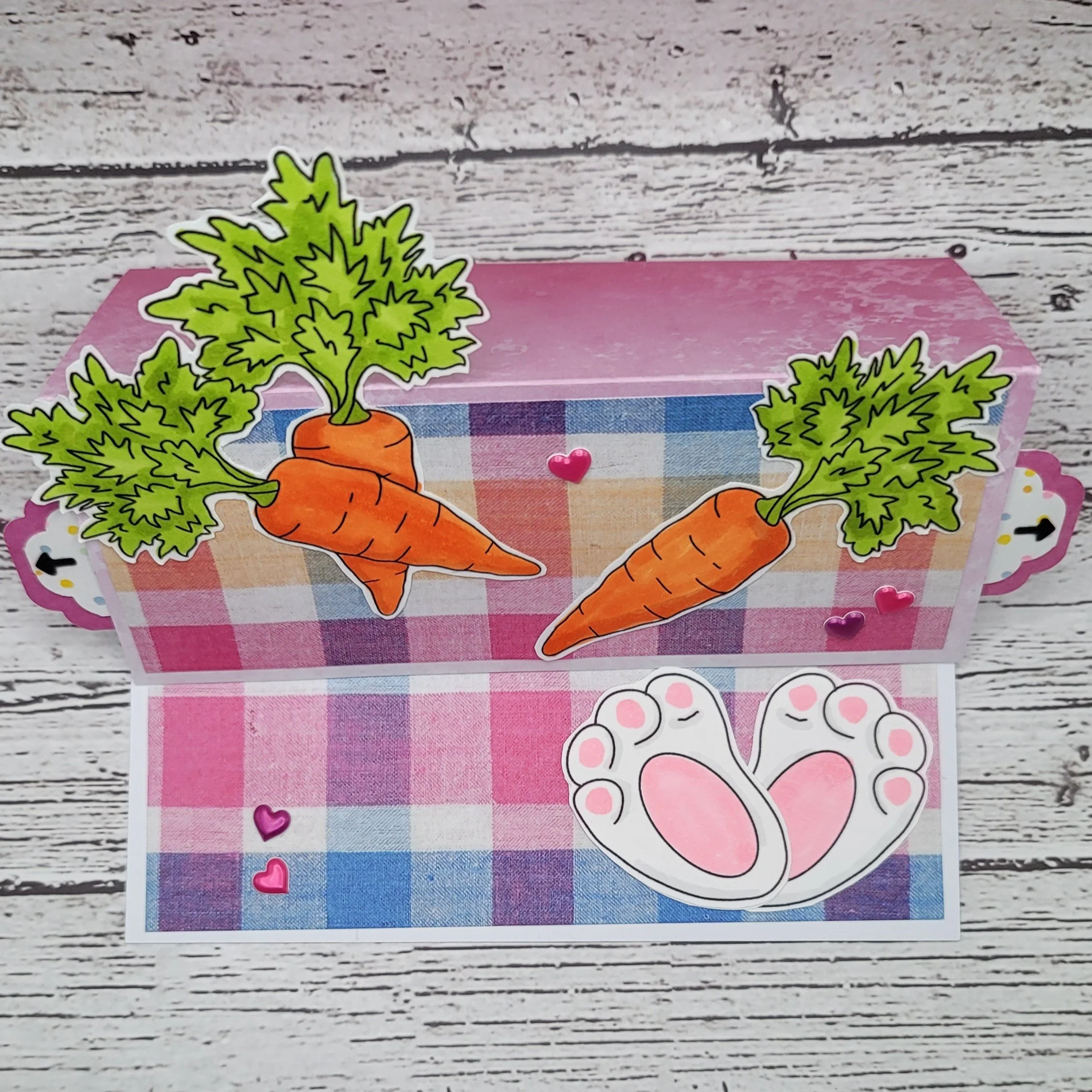 Easter Double Slider Easel Card  