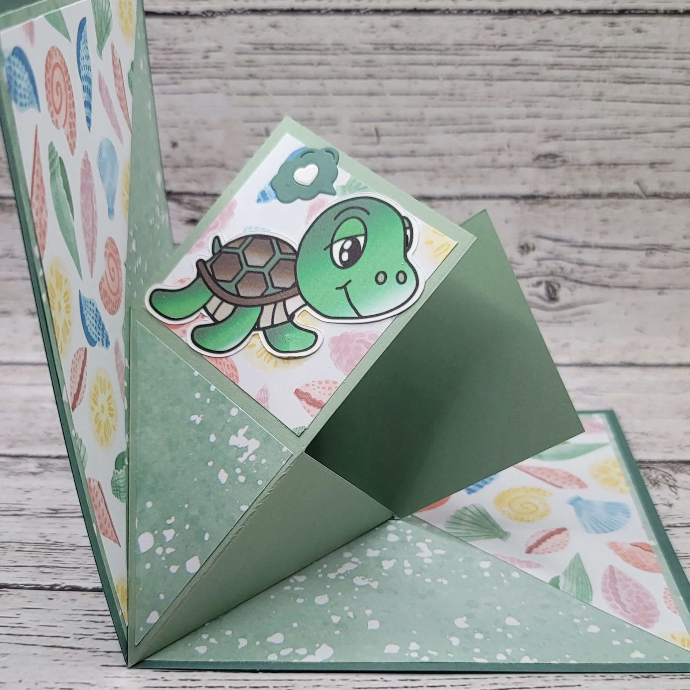 Double Popup Diamond Card  
