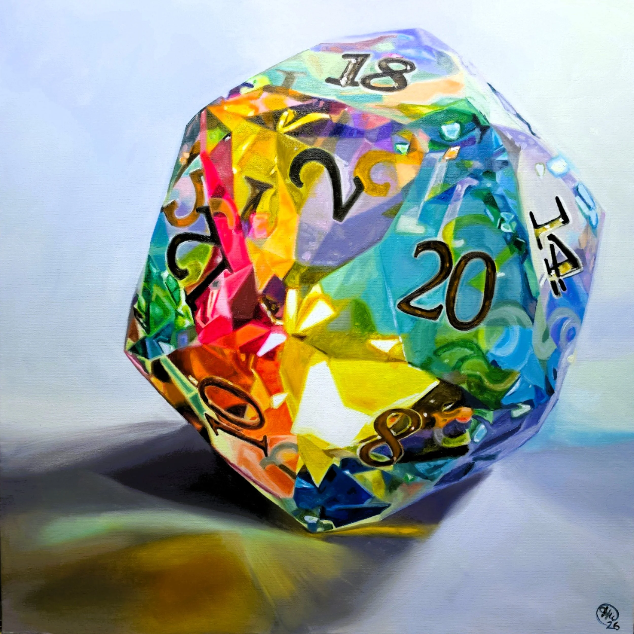 Roll for Radiance Fine Art Print