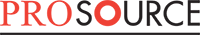 PROSOURCE logo in black and red text on a white background