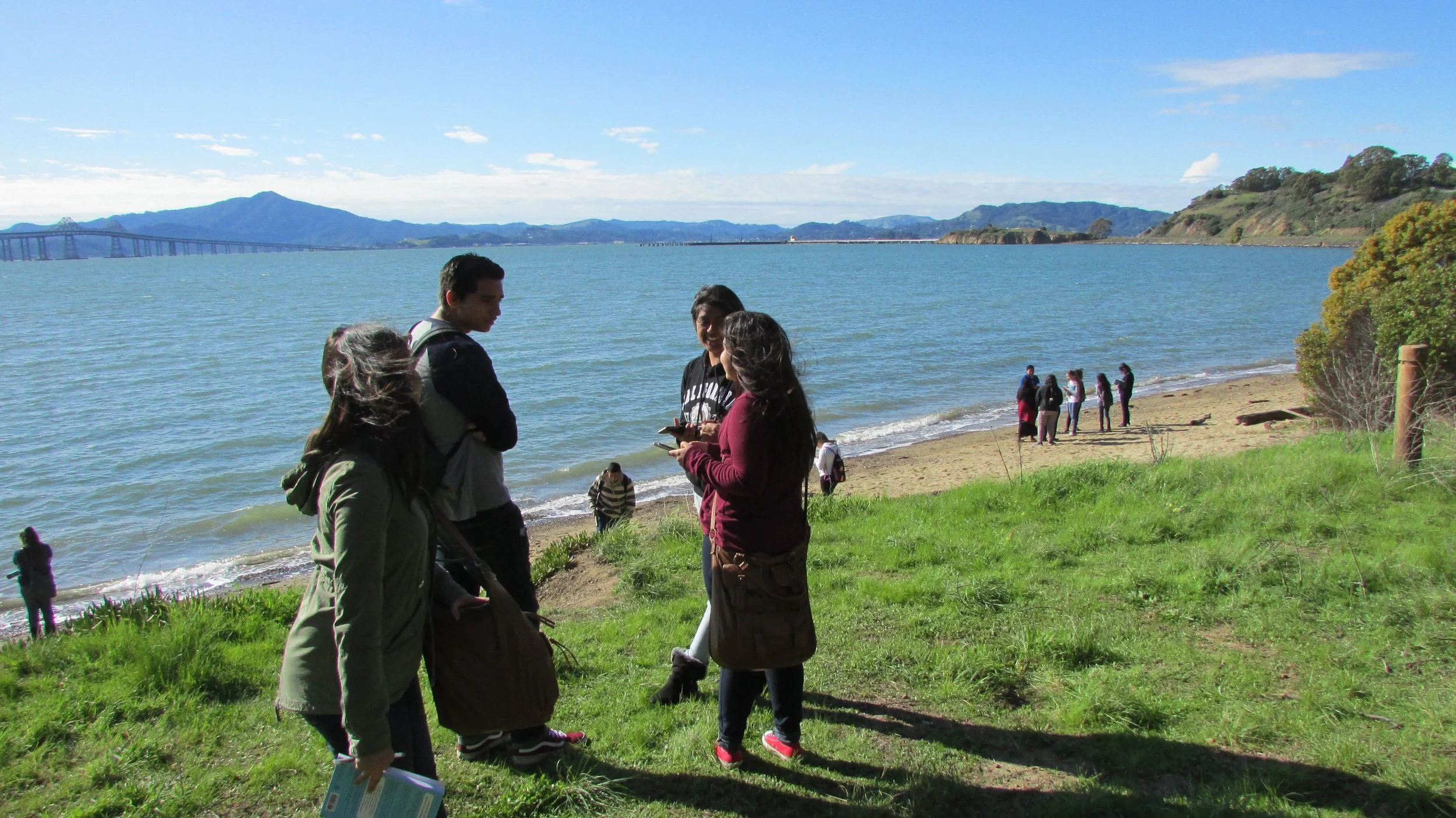 Richmond High School Health Academy Field Trip to Point Molate – Friday Feb. 26