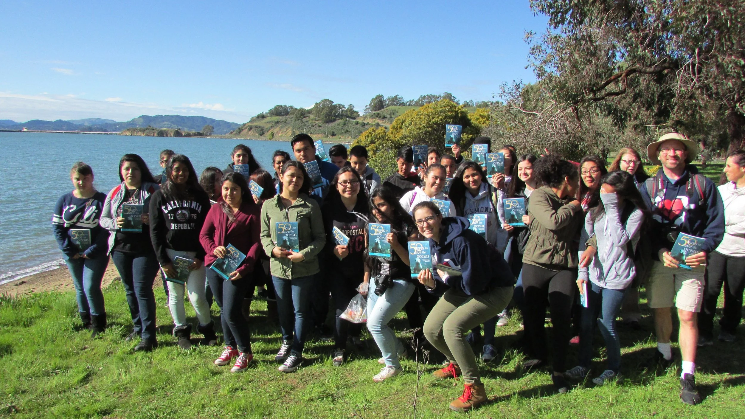 Richmond High School Health Academy Field Trip to Point Molate – Friday Feb. 26