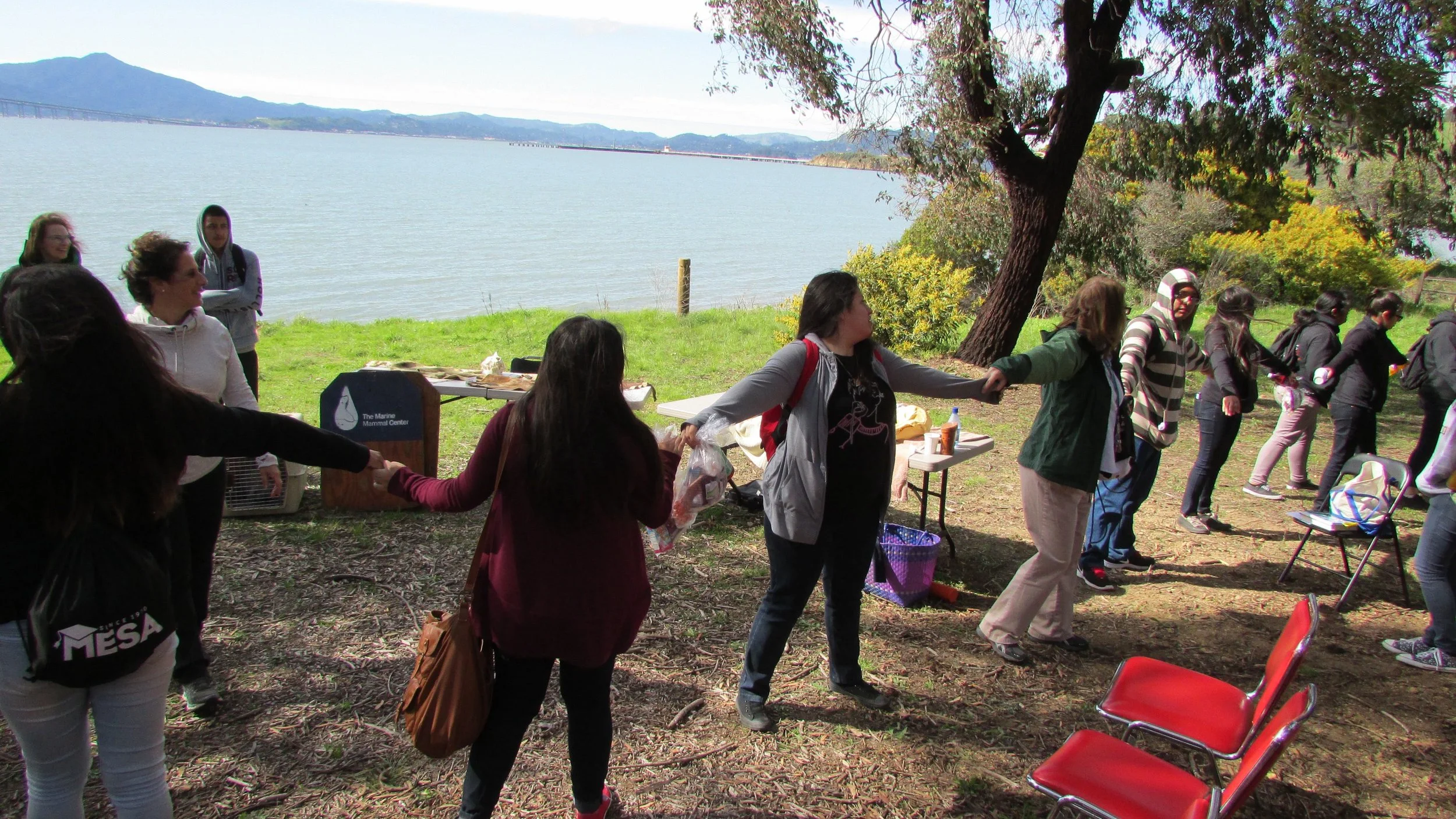 Richmond High School Health Academy Field Trip to Point Molate – Friday Feb. 26