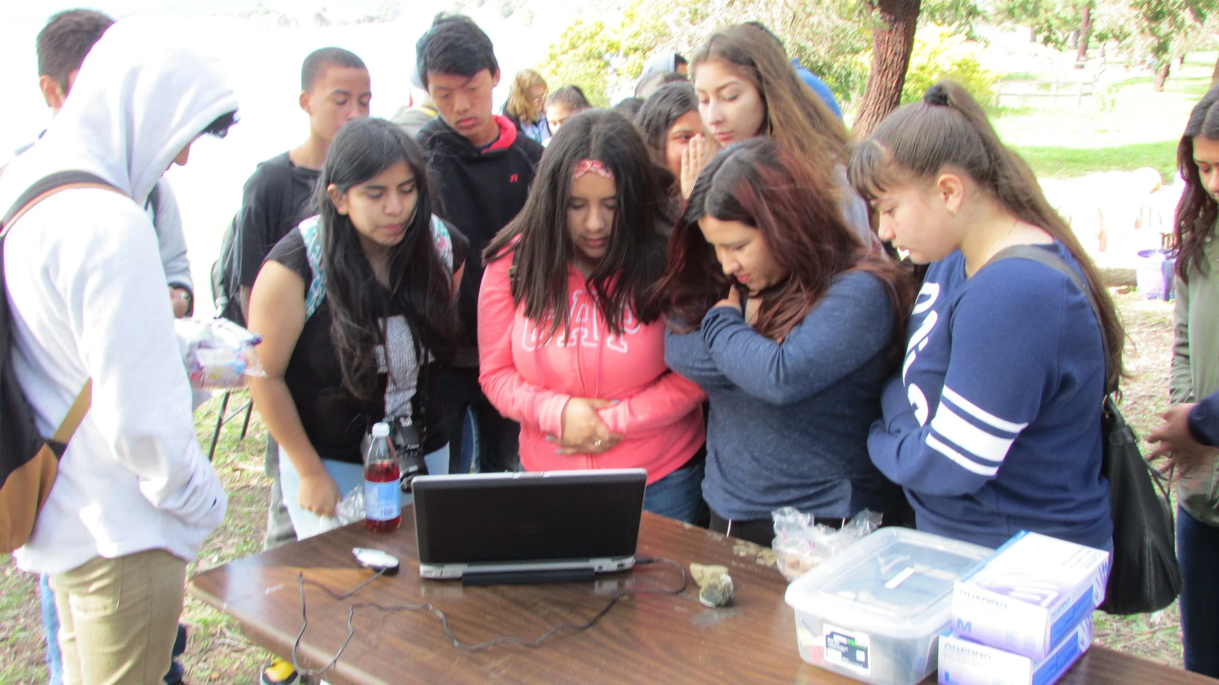 Richmond High School Health Academy Field Trip to Point Molate – Friday Feb. 26