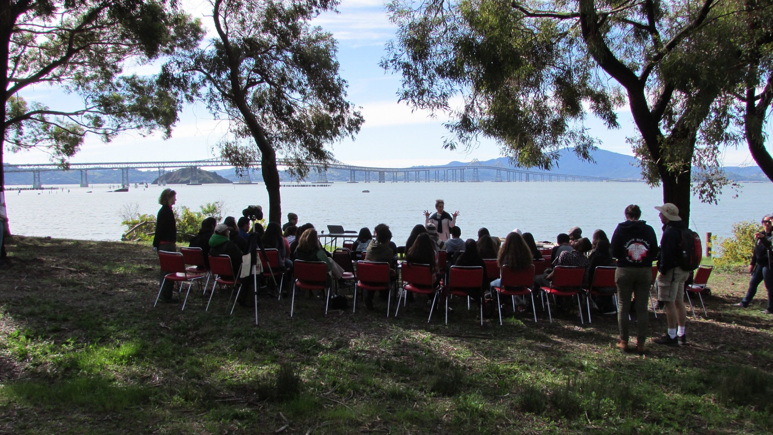 Richmond High School Health Academy Field Trip to Point Molate – Friday Feb. 26