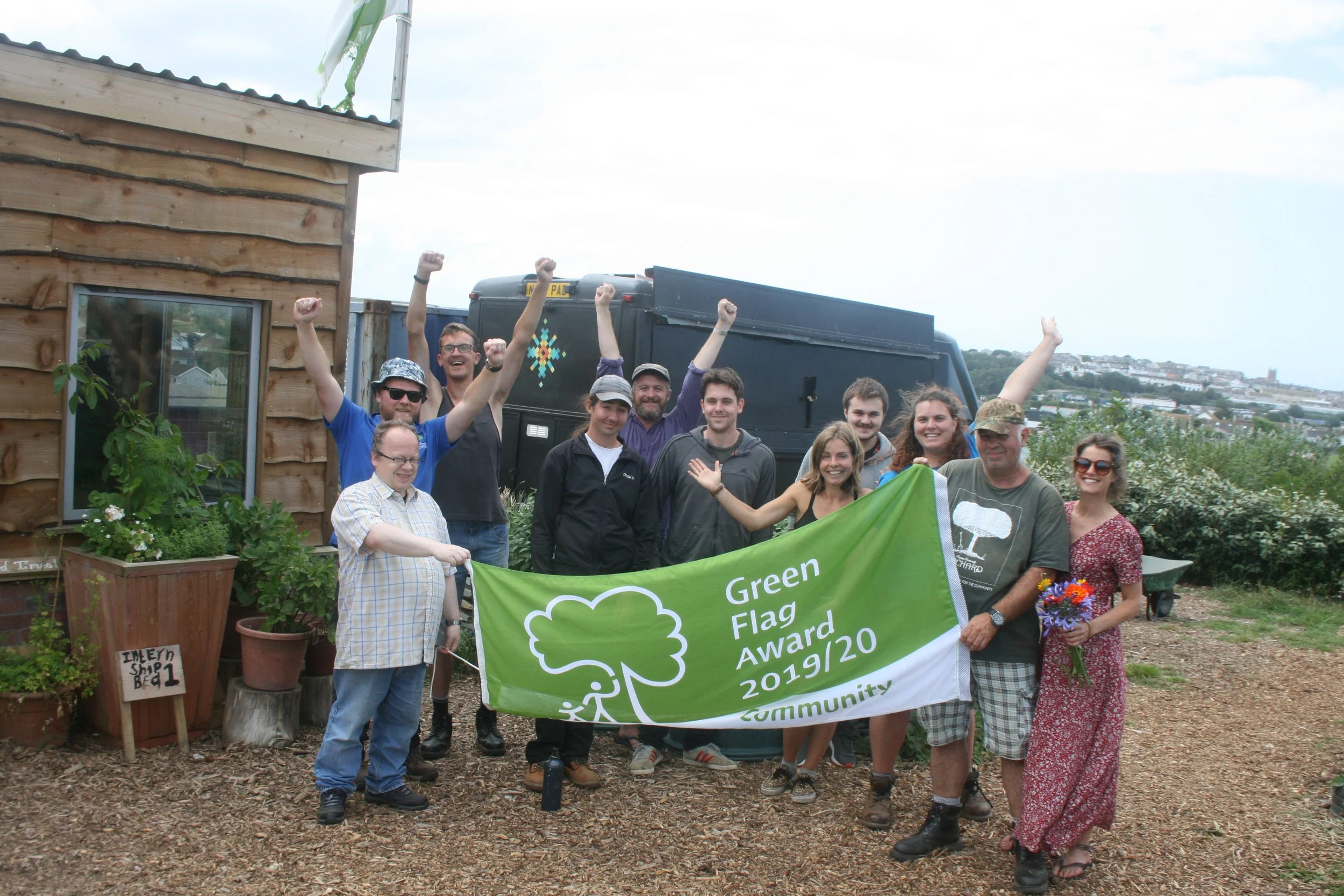 Newquay Orchard Green Flag Award 2019.JPG