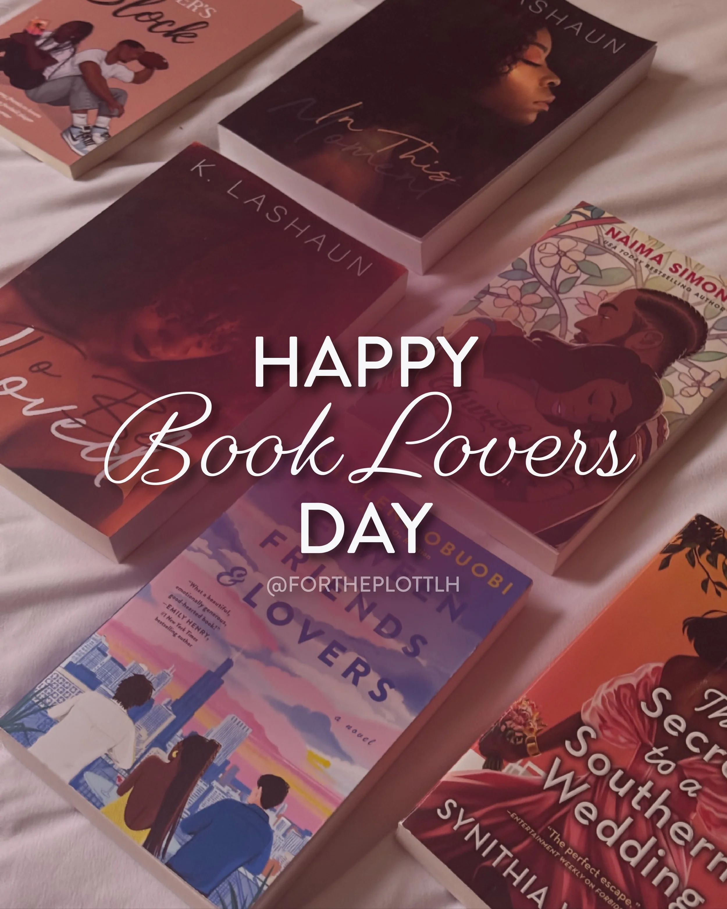 Celebrating the stories we love and that brought us together. Happy Book Lovers Day 🤎

Make sure to treat yourself to a book or two today 😉

#nationalbookloversday #BlackBookClubs #BlackWomenRead #ForThePlotTLH