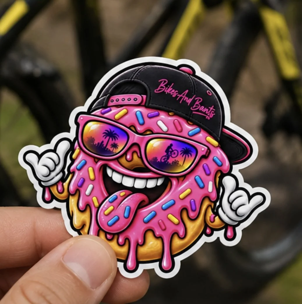 Bikes & Bants Official Mascot Sticker