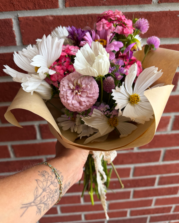 Seasonal Wrapped Bouquet
