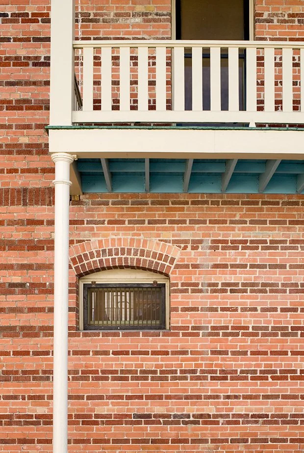 Rehabilitation of historic building facade, "El Picoso", San Antonio, Texas, 2008. Photo by Chris Cooper Photography