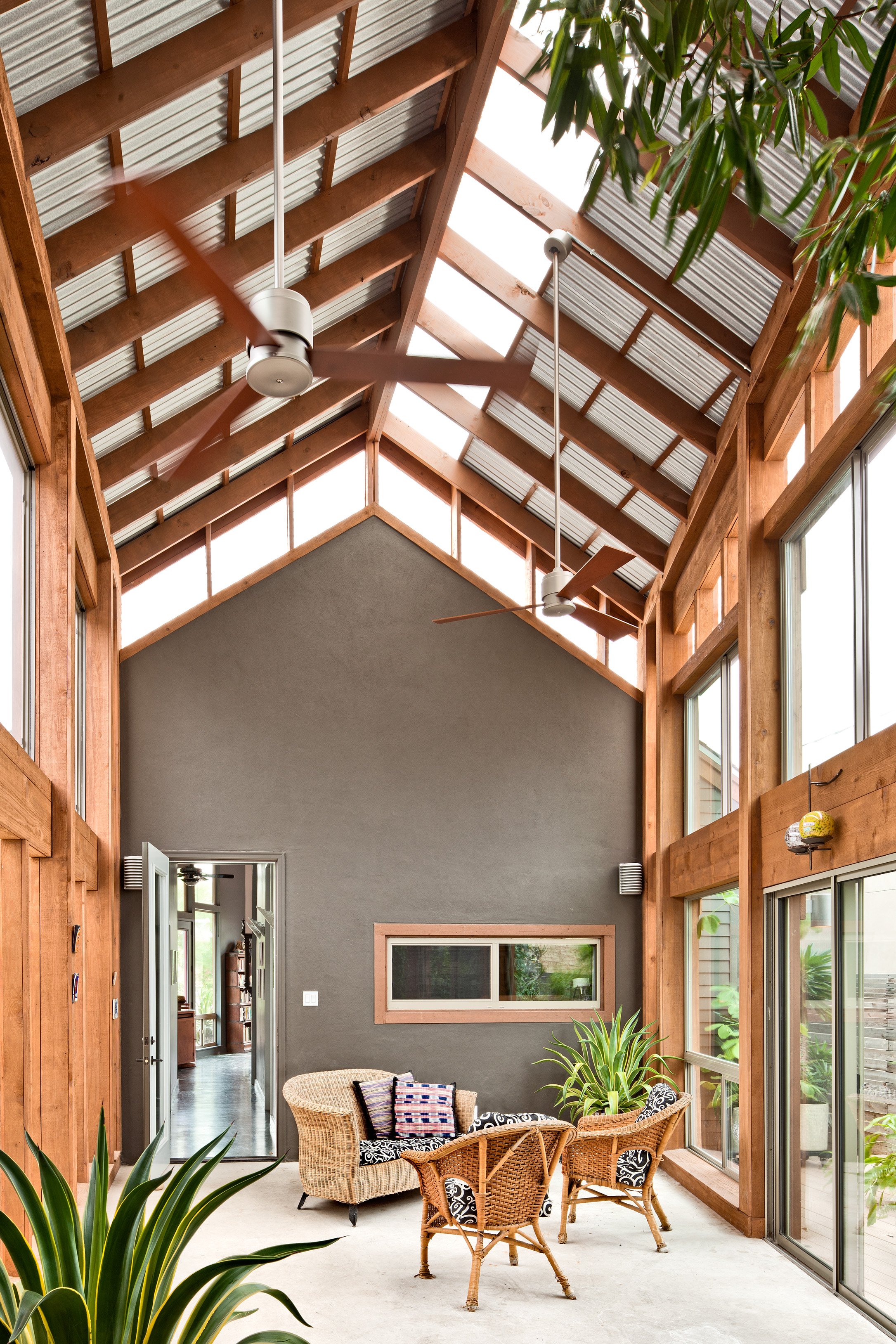 Sun Room, Devine Street Residence, San Antonio, Texas, 2009. Photo by Chris Cooper Photography
