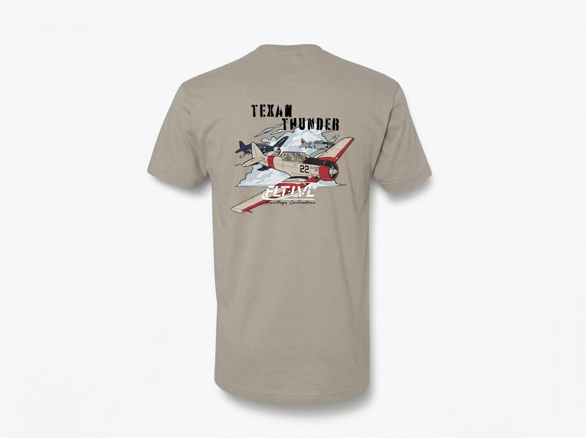 Texan Thunder T-Shirt (Gray)