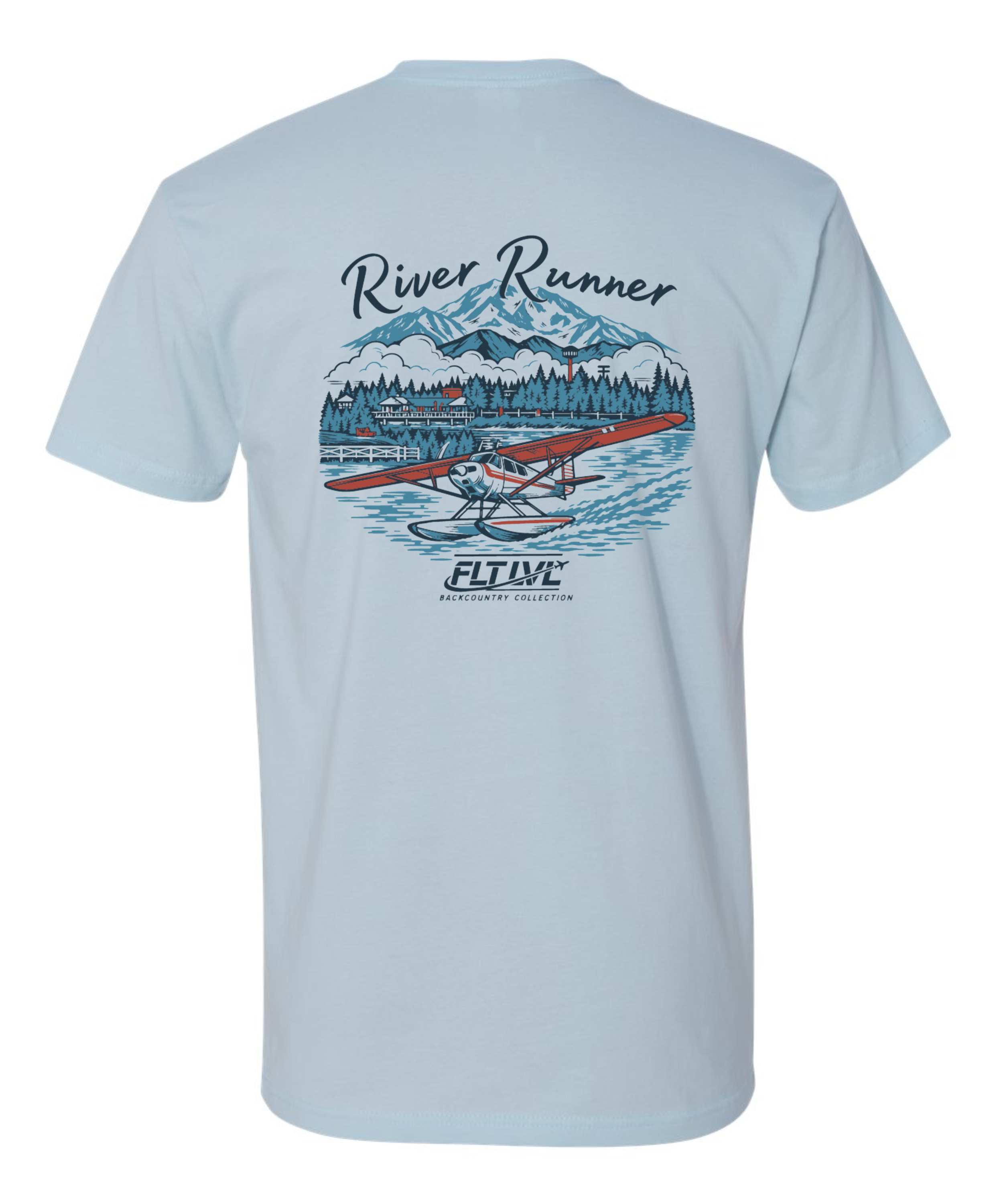 River Runner T-Shirt (Light Blue)