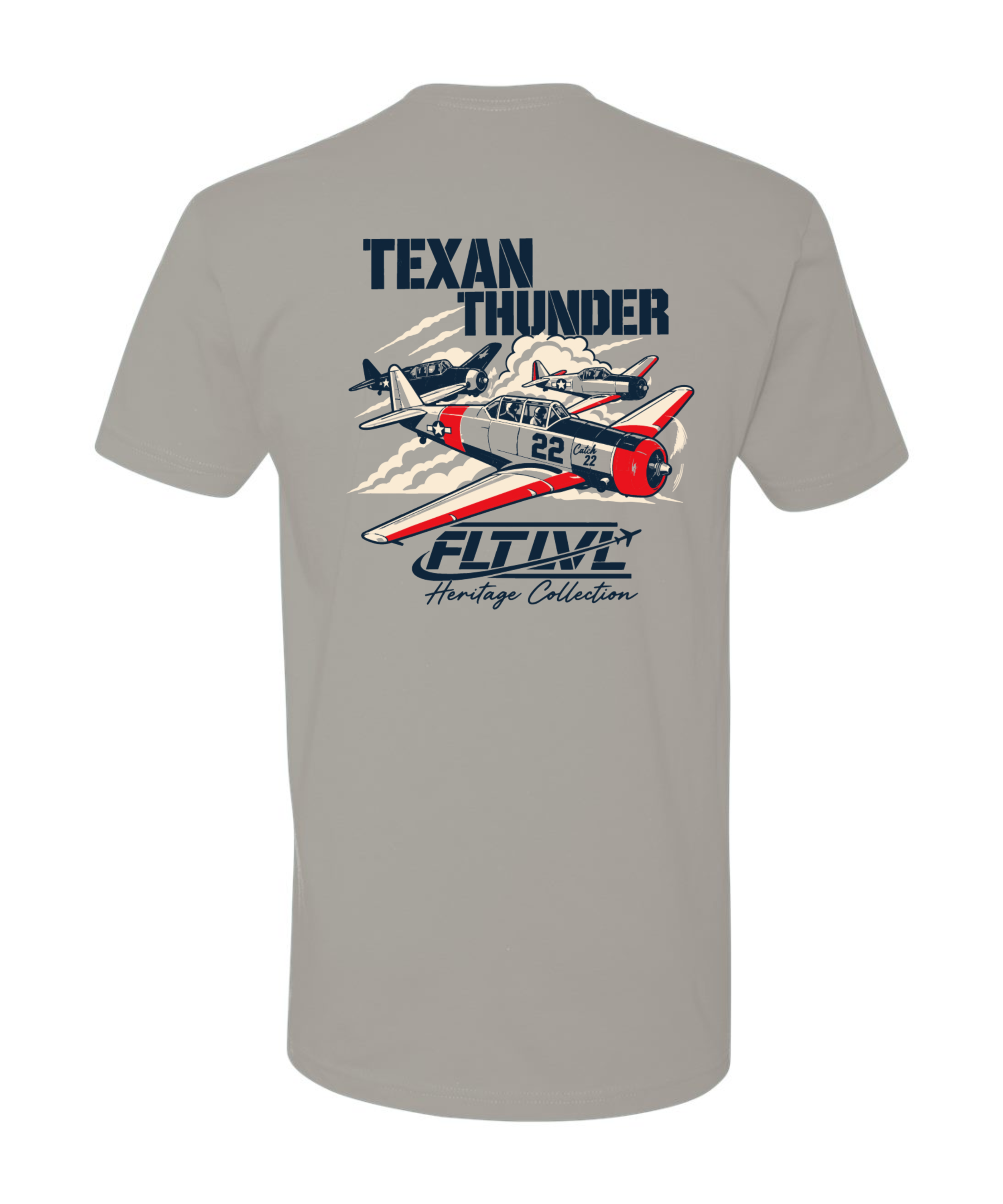 Texan Thunder T-Shirt (Gray)