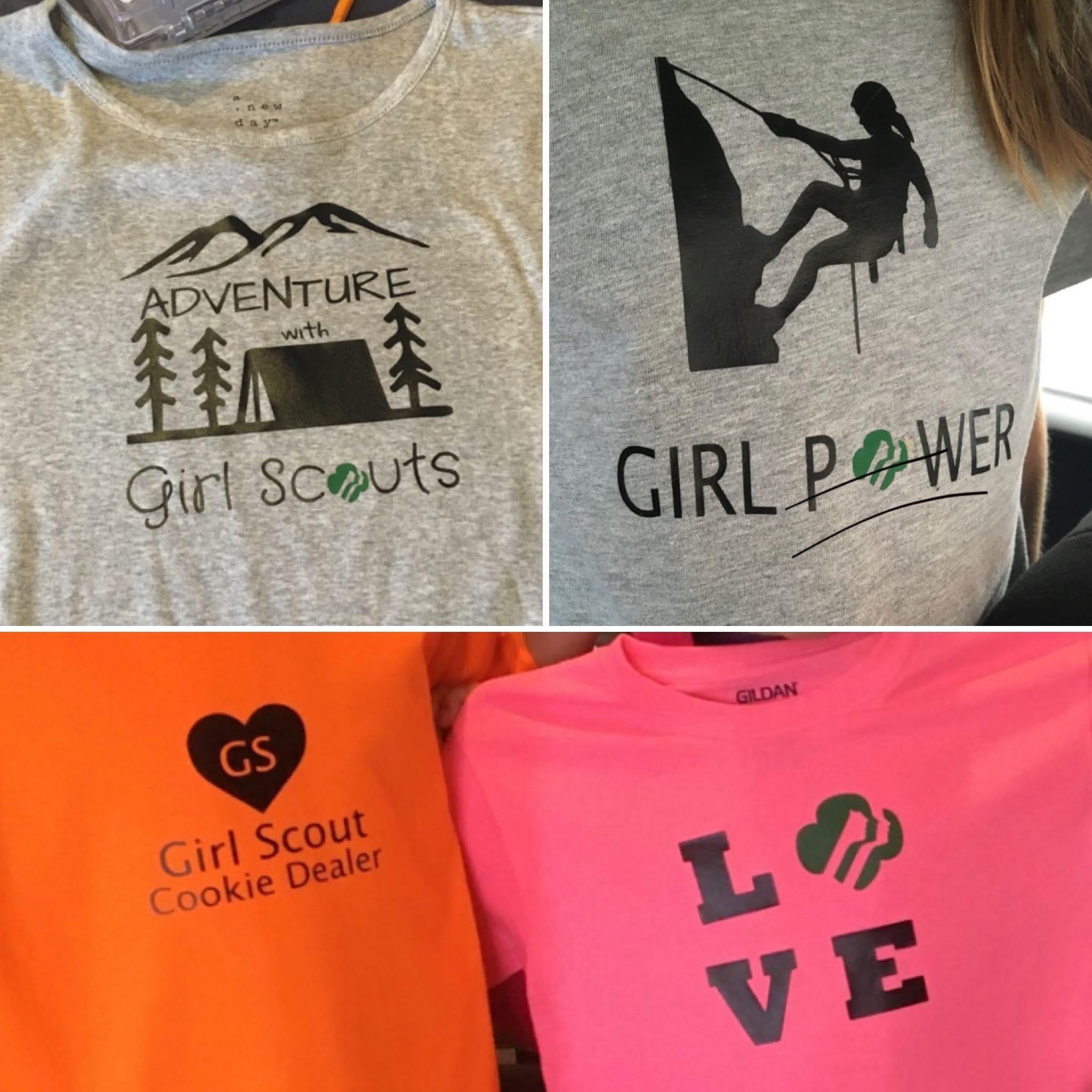 Girl Scout shirts