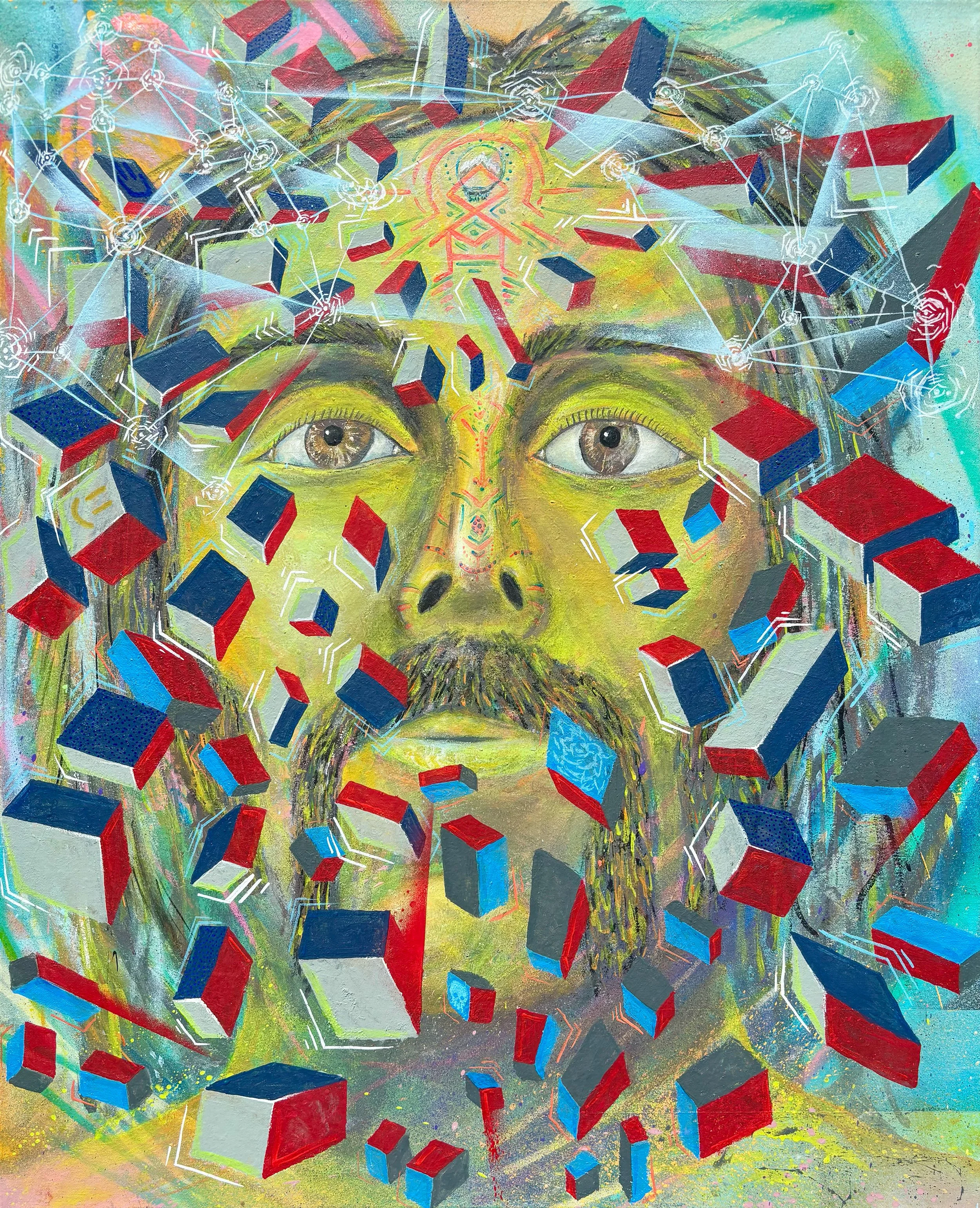 Plunder Biscuit Portrait - Original Painting