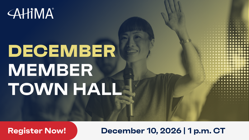 December AHIMA Member Gathering (Free CEU)