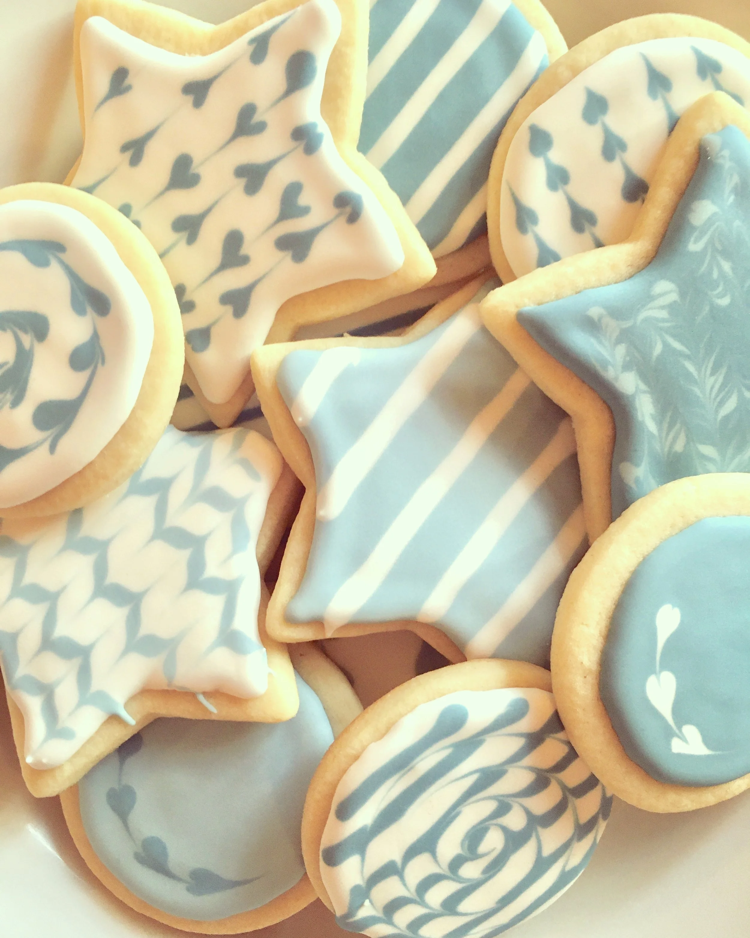 "It's A Boy!" Sugar Cookies