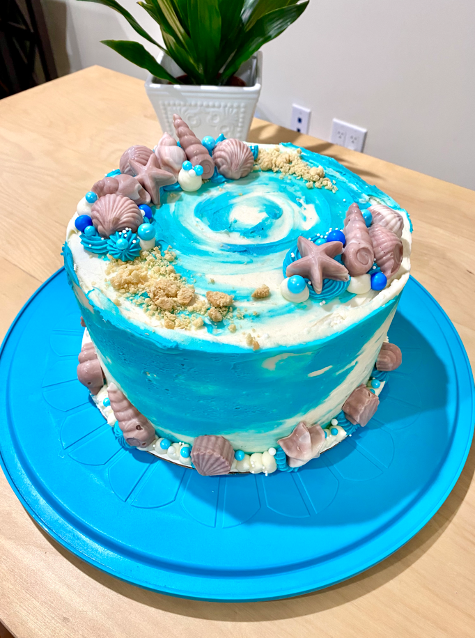 Vanilla Beach Cake