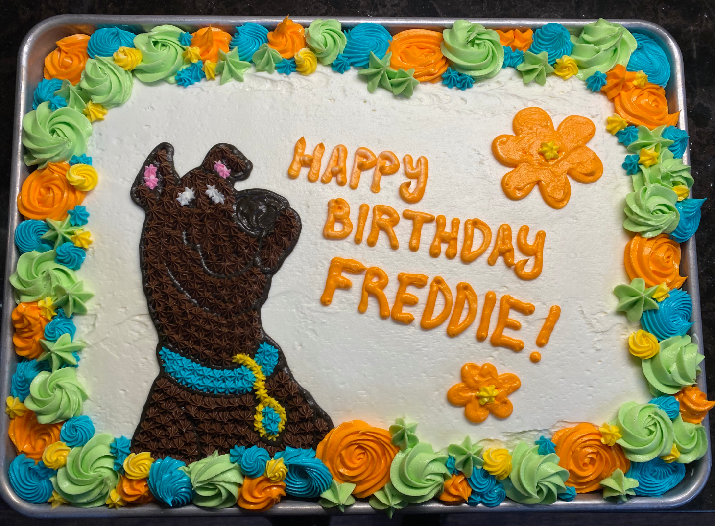 Scooby-Doo Birthday Cake