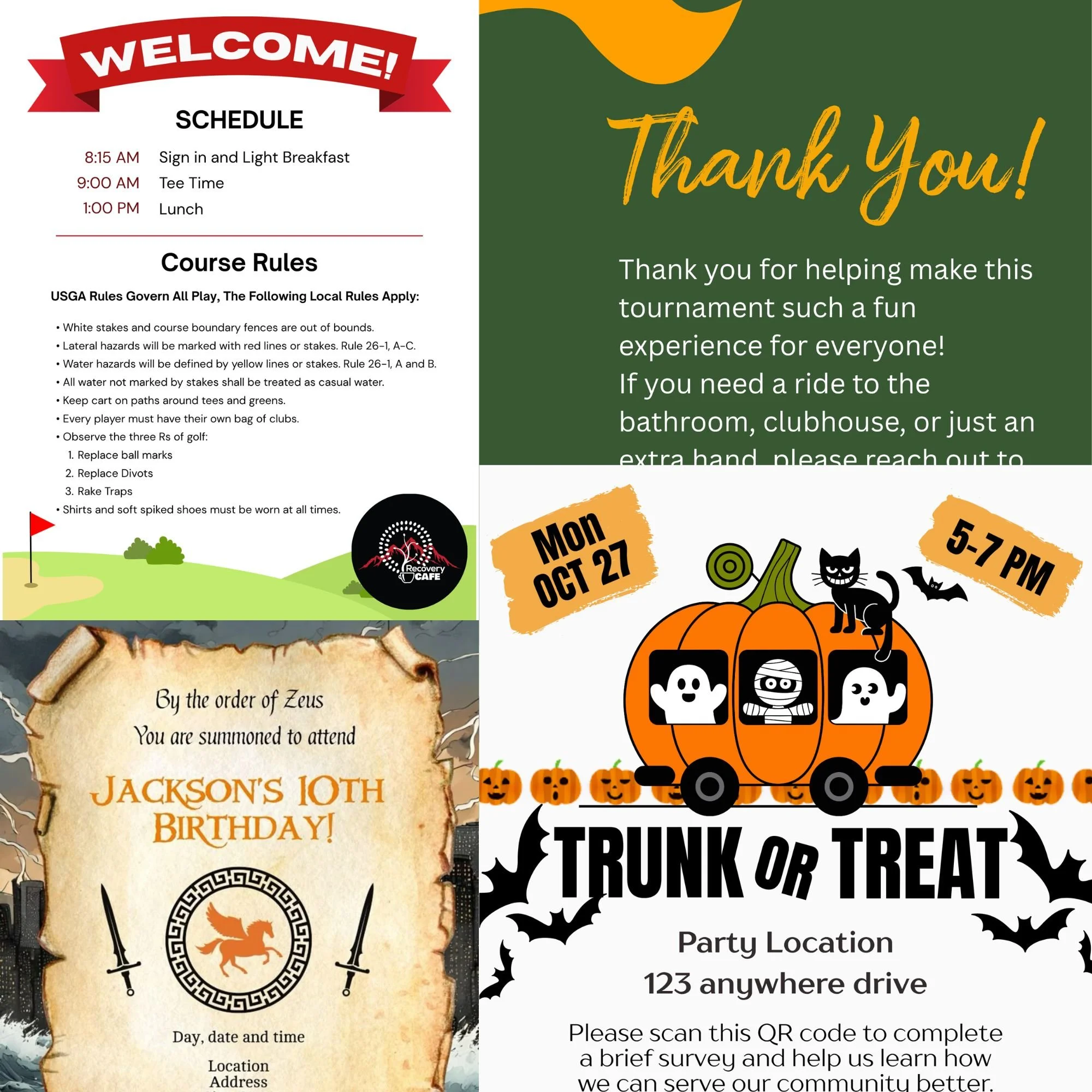 Creative Graphic Design and Event Branding