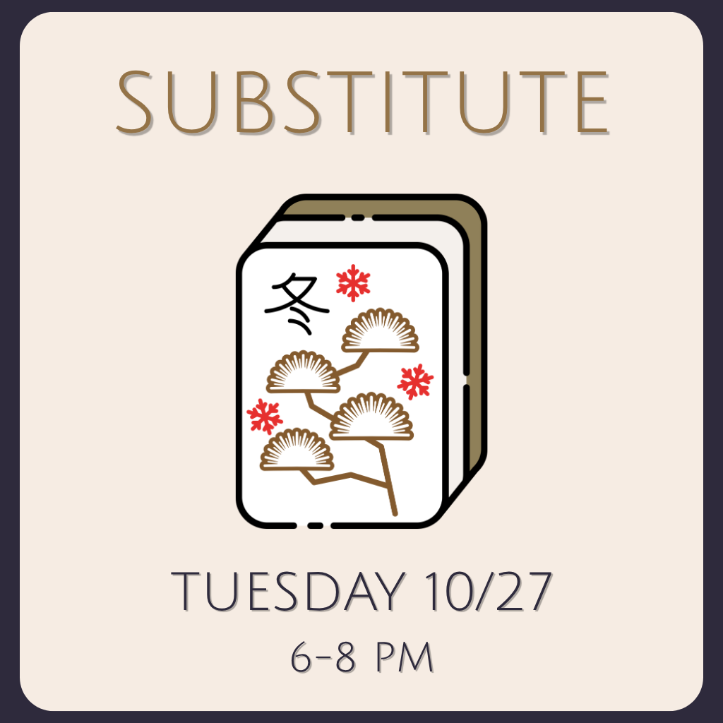 Substitute 10/27