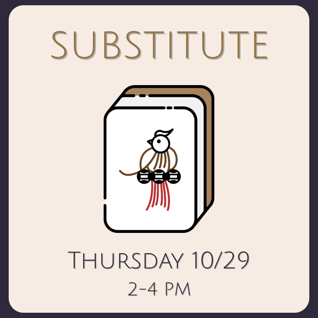 Substitute 10/29