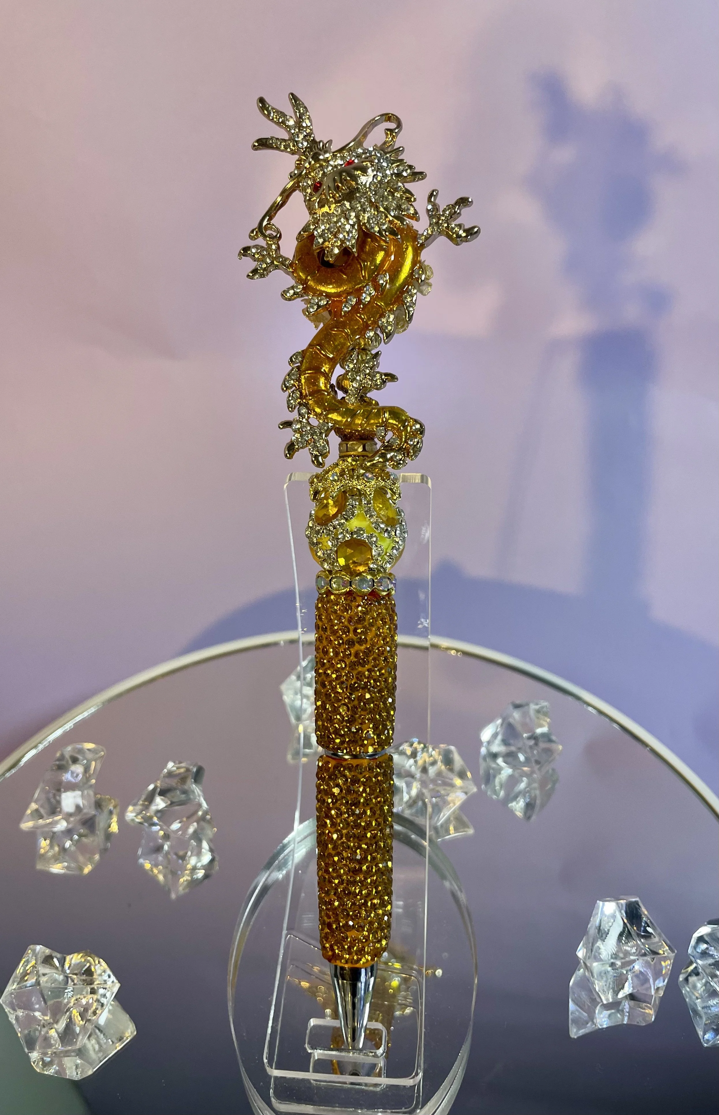 Golden Ember Dragon