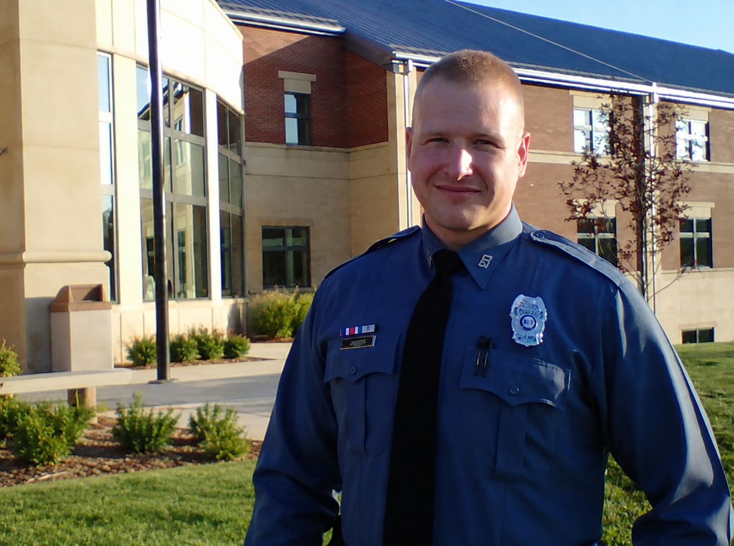 Ian Hobbs during his law enforcement career.
