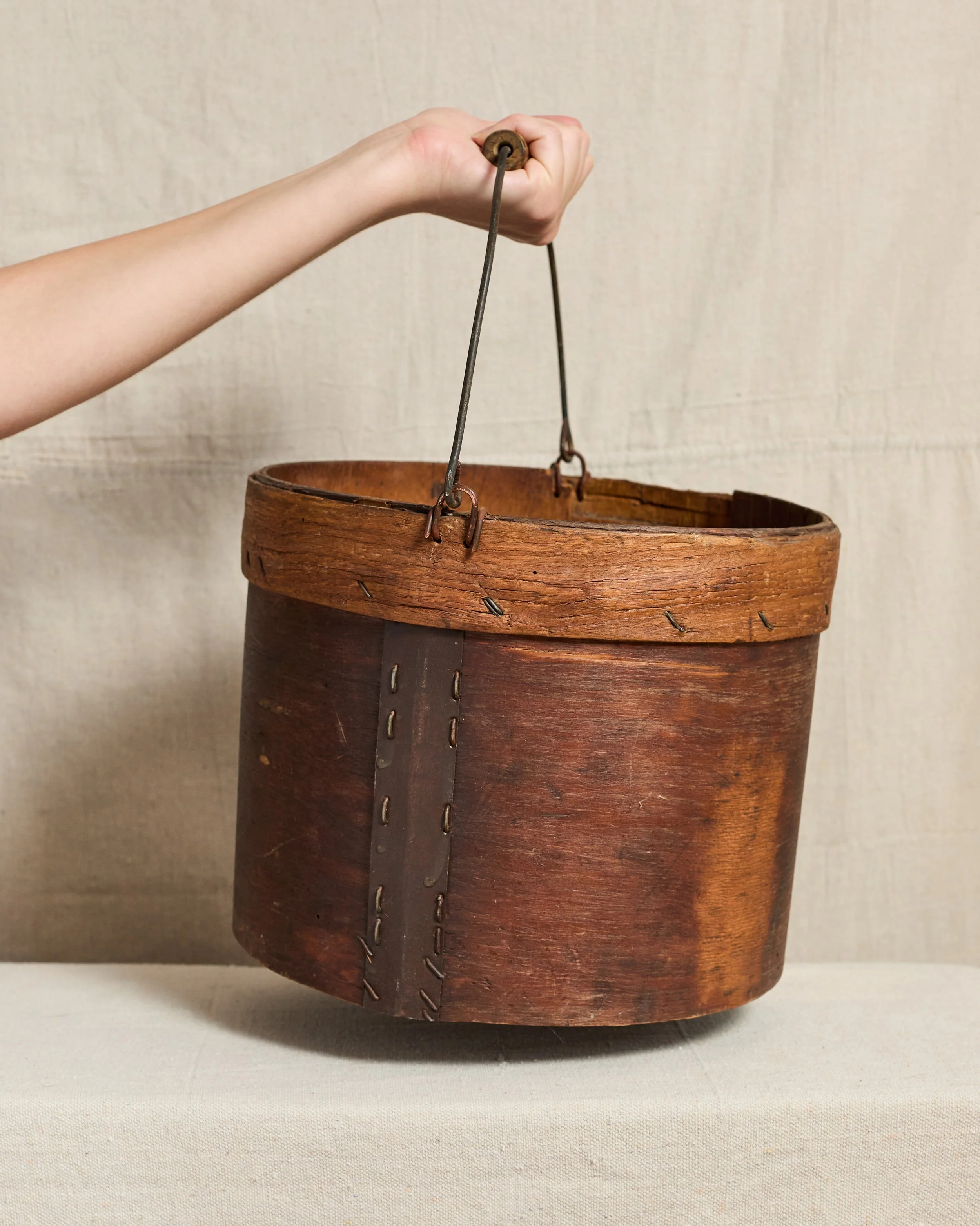 Antique Fruit Picking Bucket