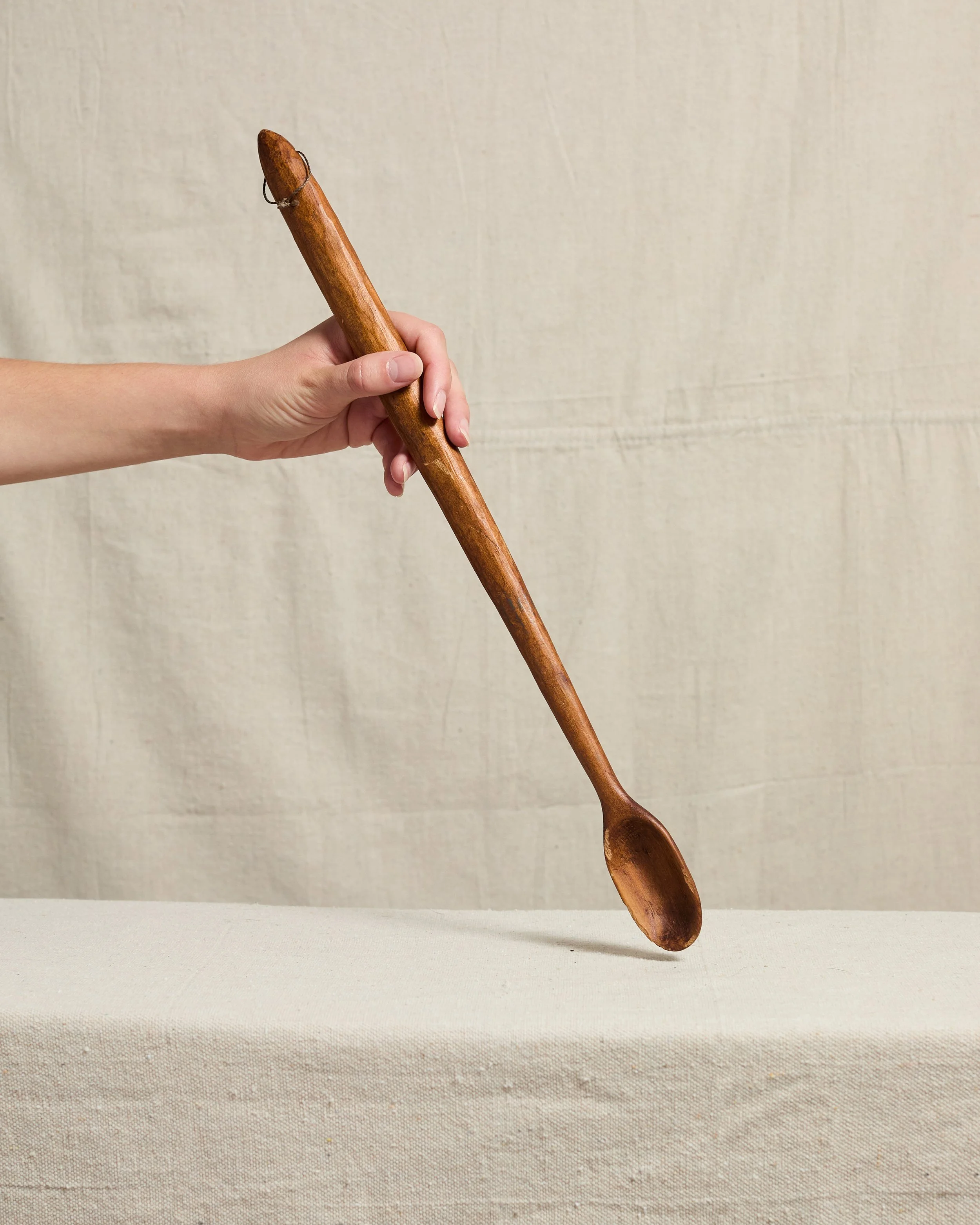 Handmade Wooden Pitcher Spoon