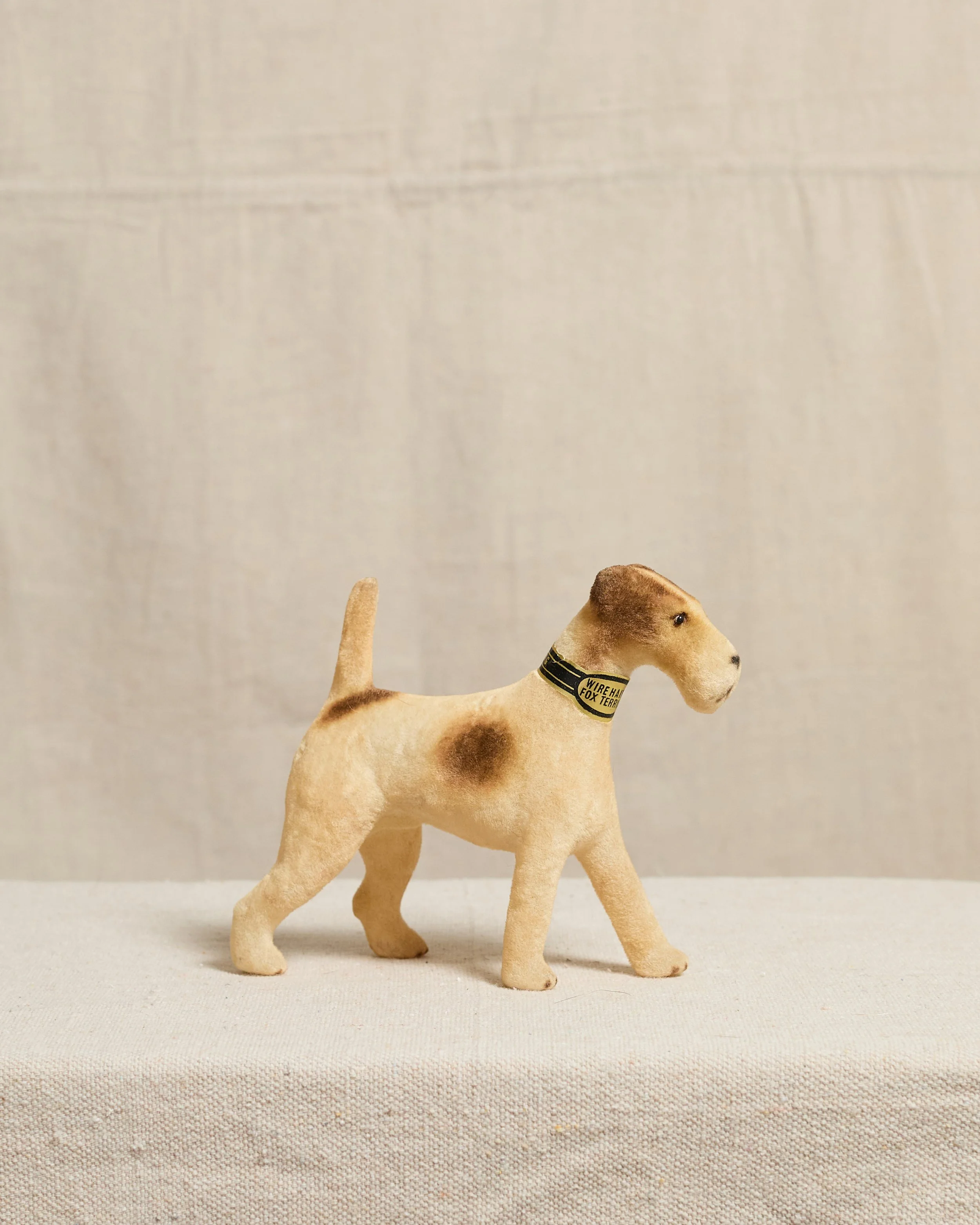 1950s Mohair Wire-haired Terrier Figure