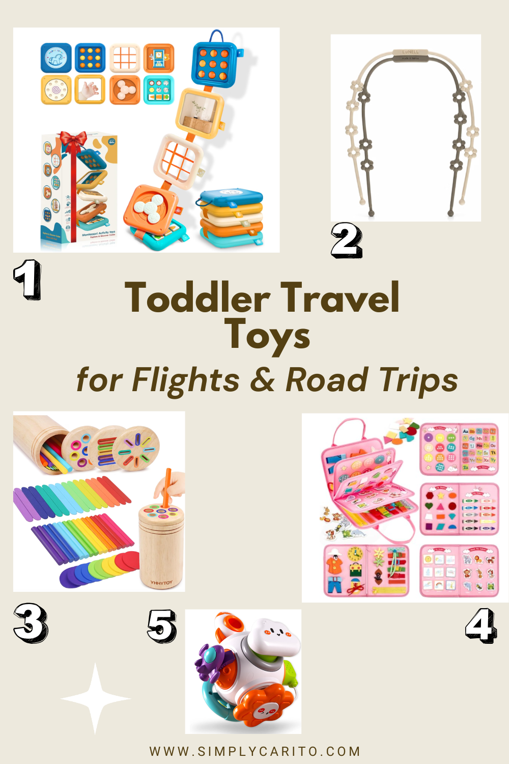 Toddler Travel Toys: What I Pack for Flights &amp; Road Trips