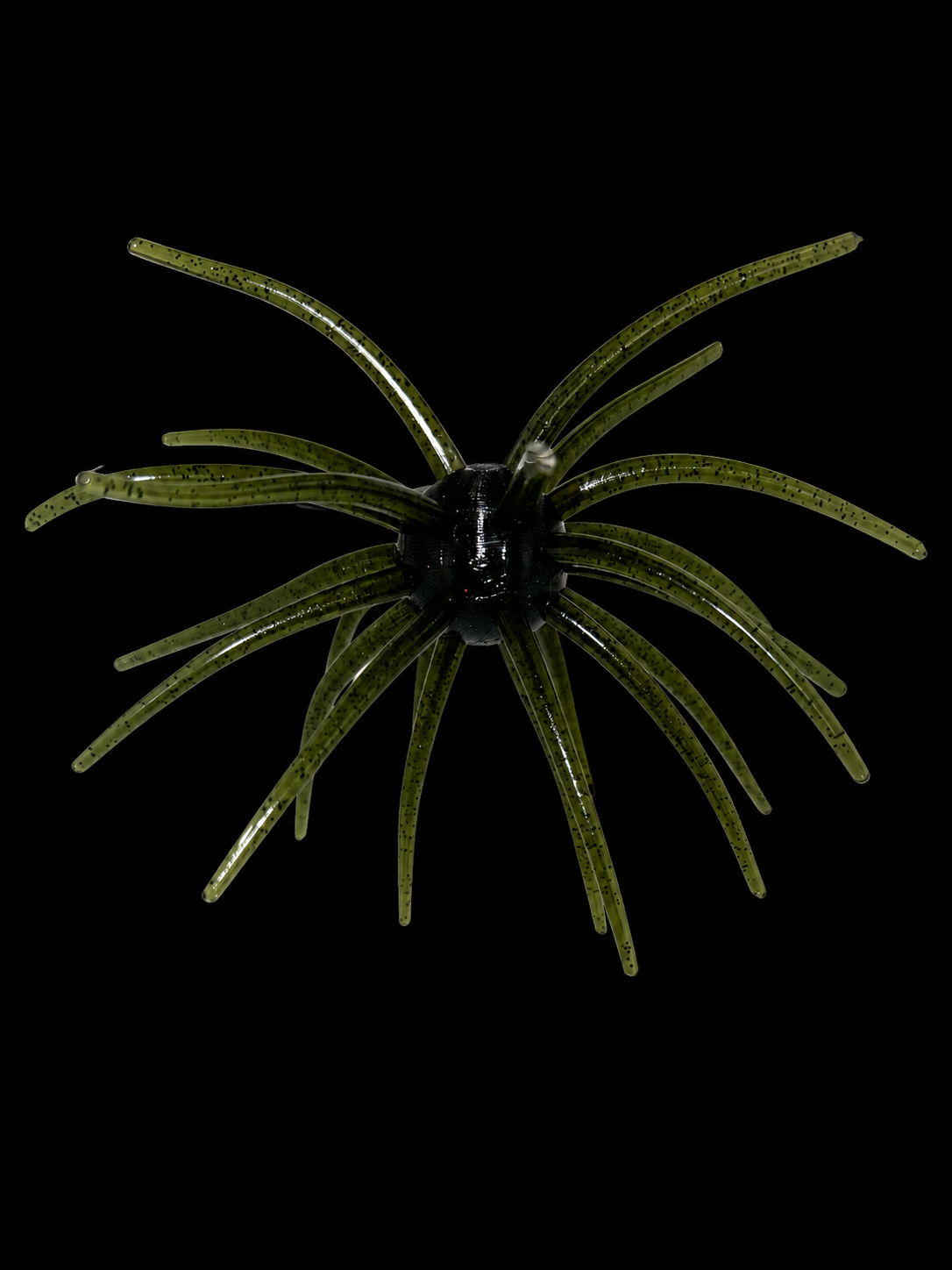32mm Giant Black Green Pumpkin
