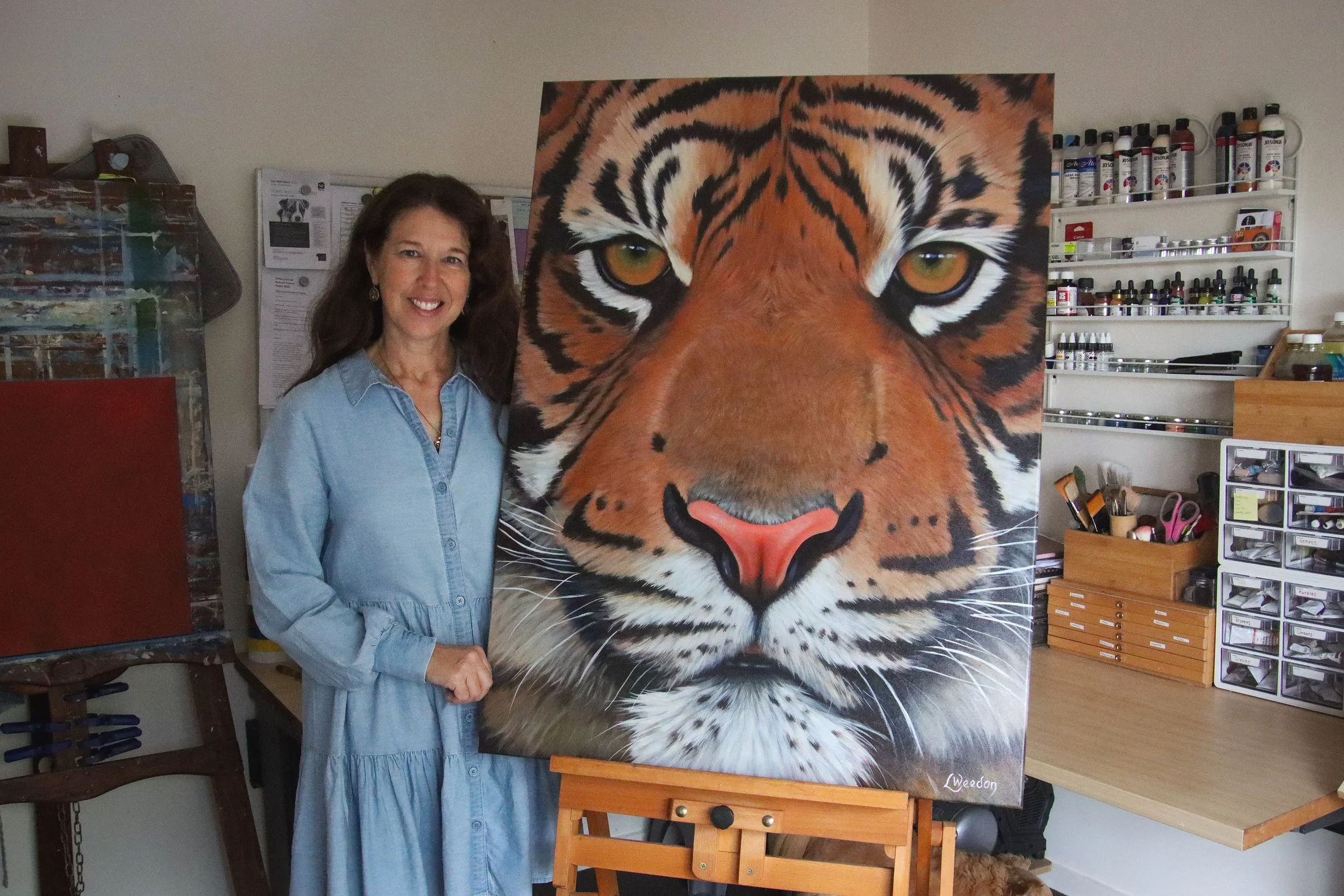 Yeppoon Artist Linda Weedon